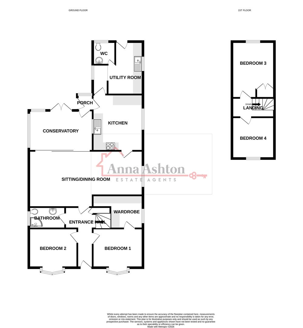 8, Glynhir Road, Ammanford floorplan