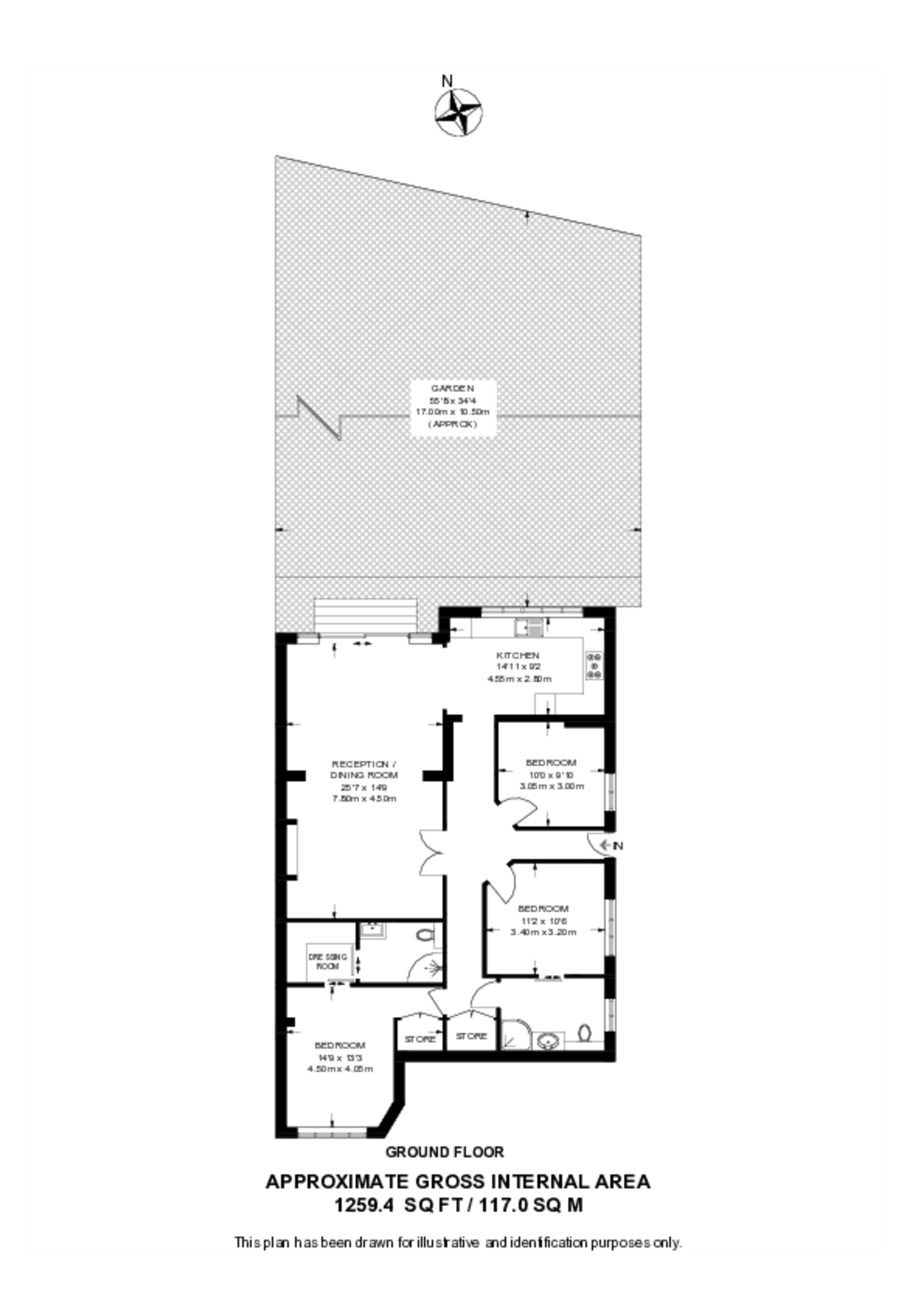 St Gabriels Road, Mapesbury Estate floorplan