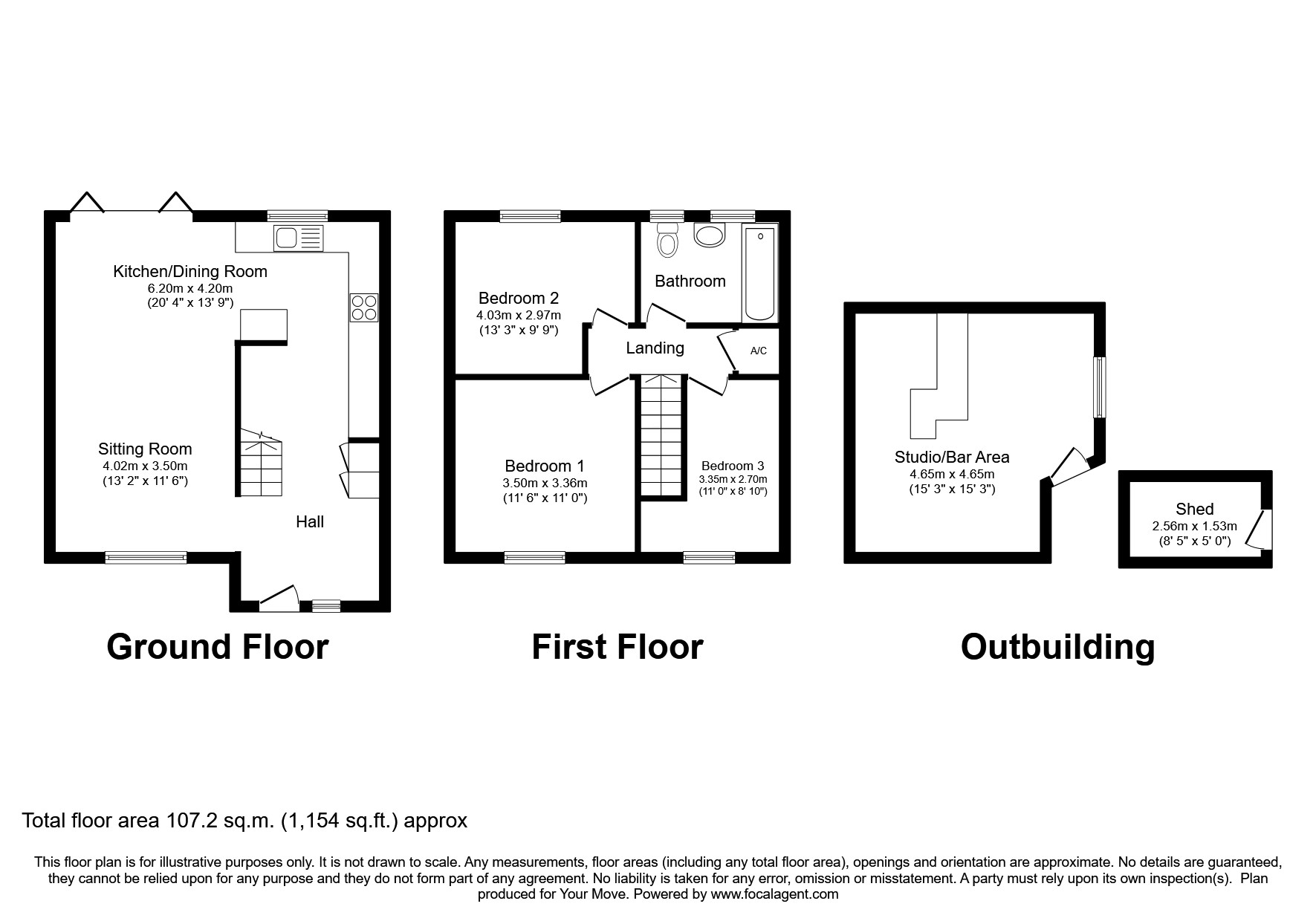 33, Woolmer Drive, Hemel Hempstead floorplan