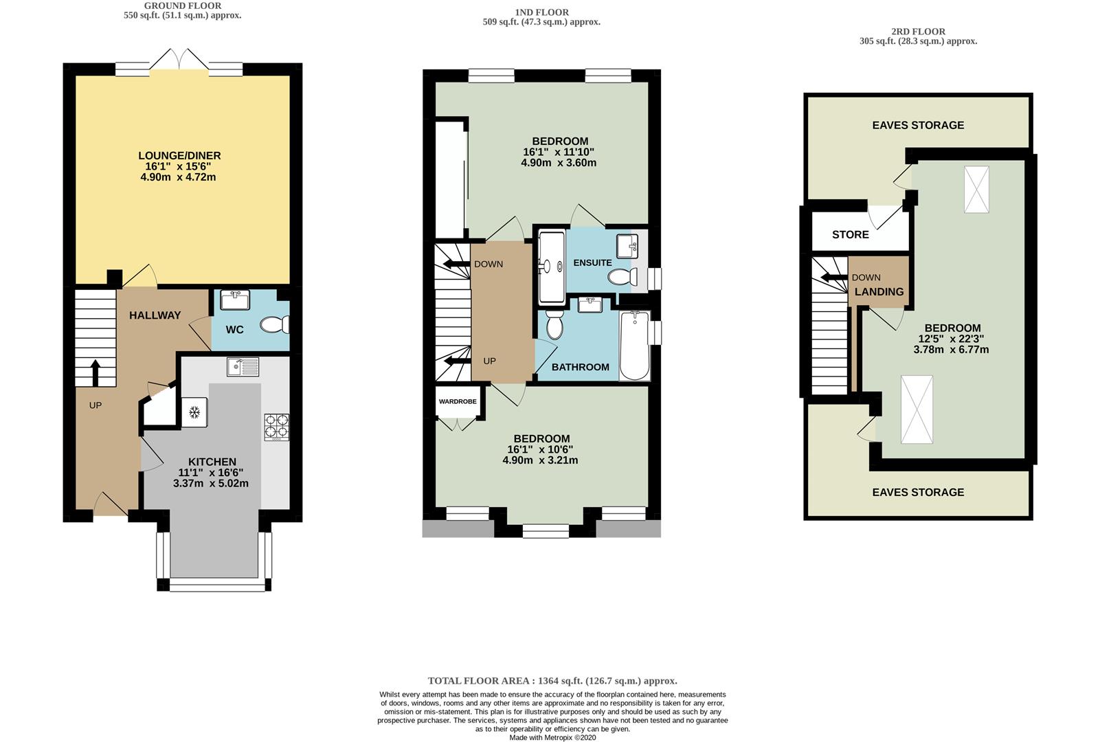 94, Station Road, Marlow floorplan