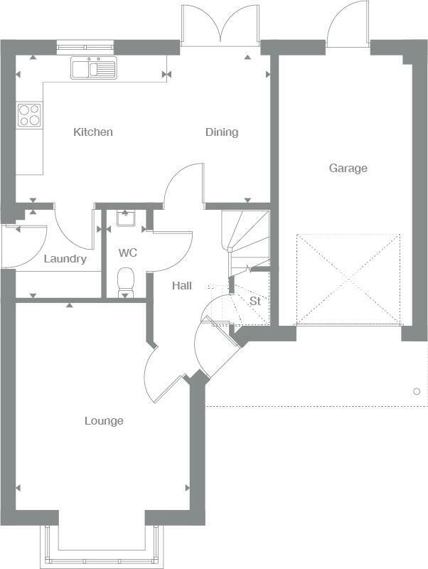 32, Riverside Close, West Yorkshire floorplan