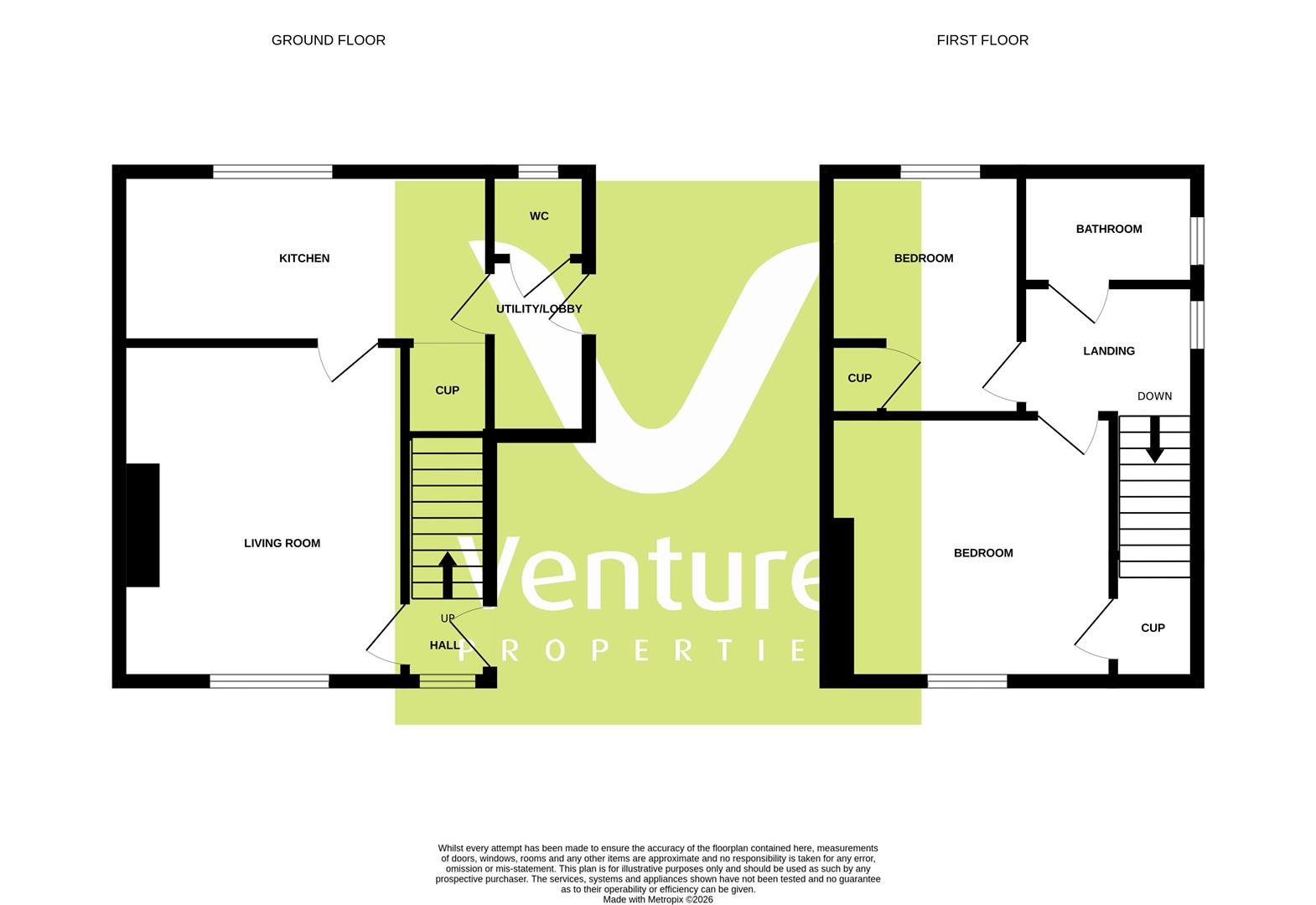 62, Morley Crescent, Durham floorplan