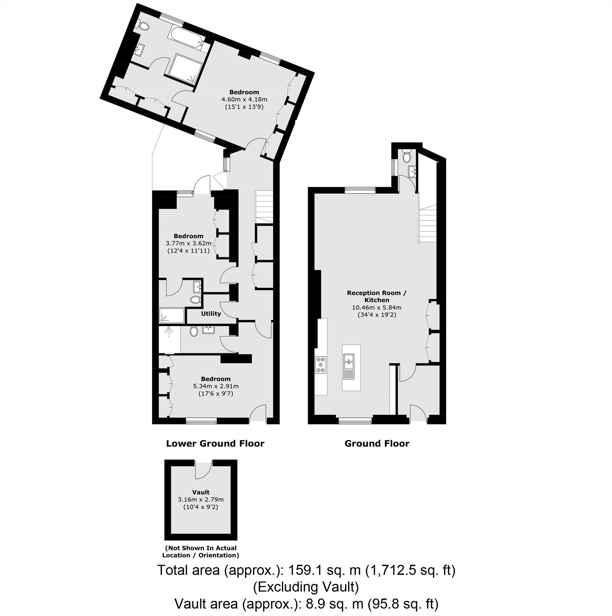 68B, Warwick Square, London floorplan