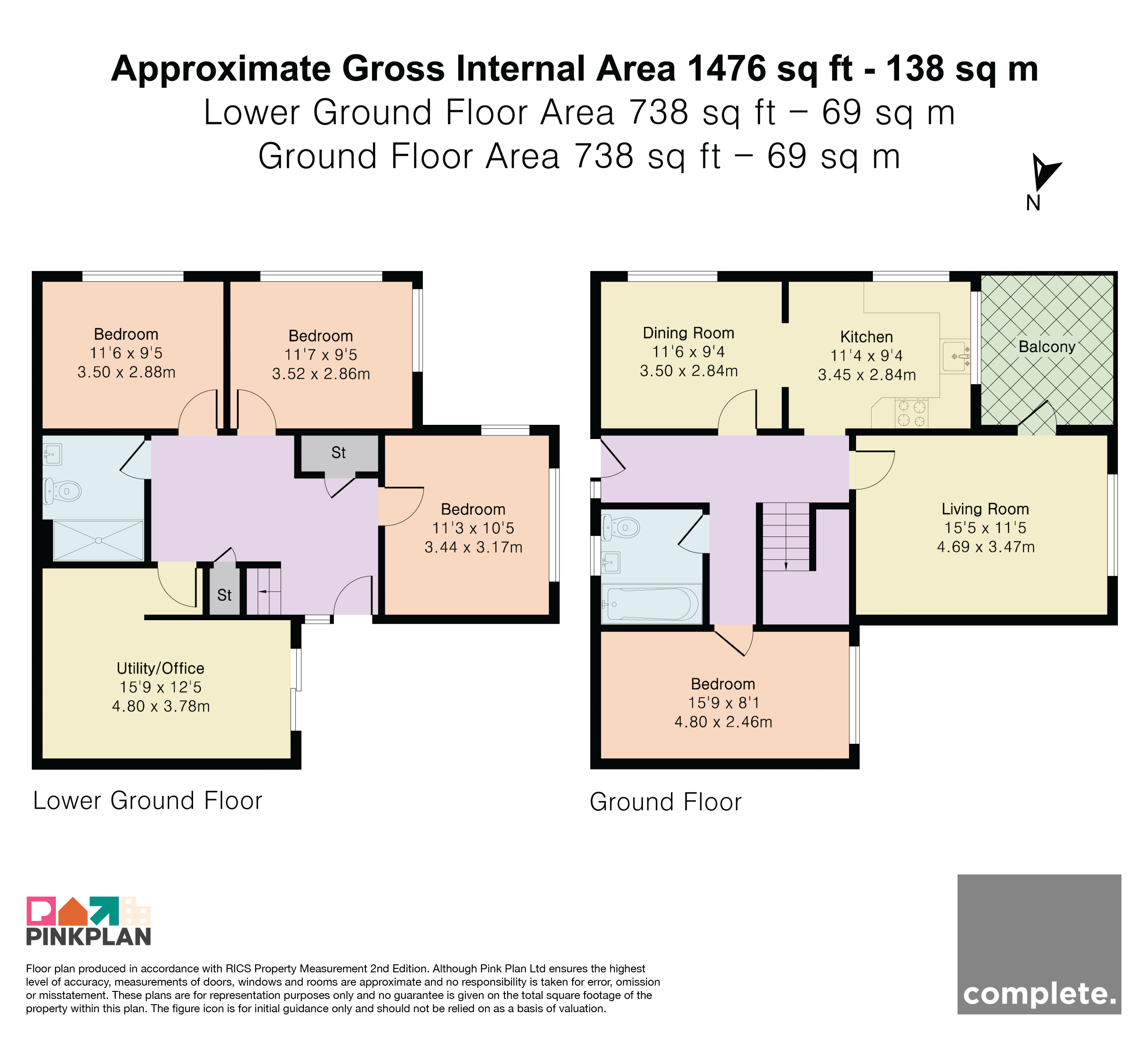 69, Mill Lane, Teignmouth floorplan