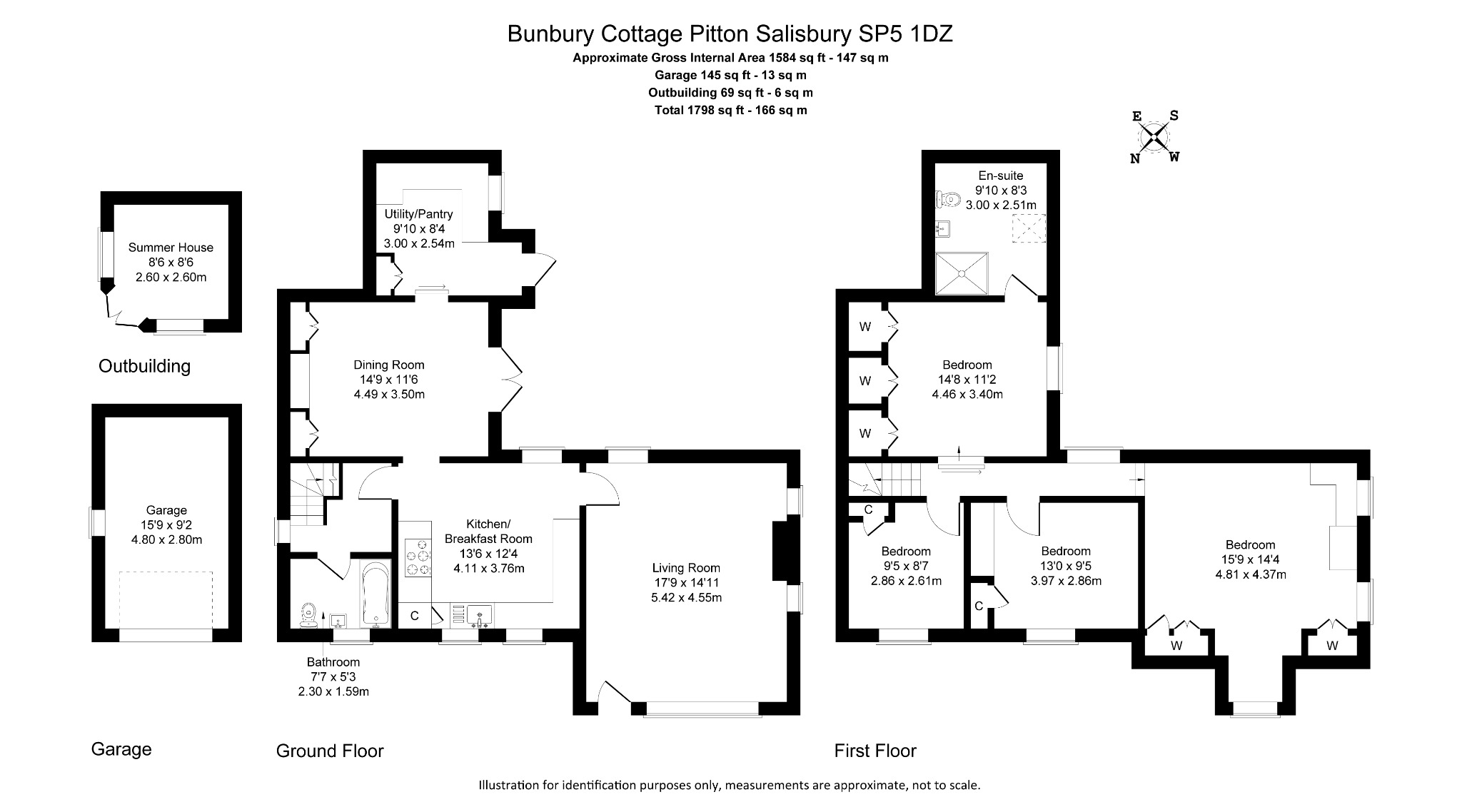 Bunbury Cottage, The Green, Salisbury floorplan