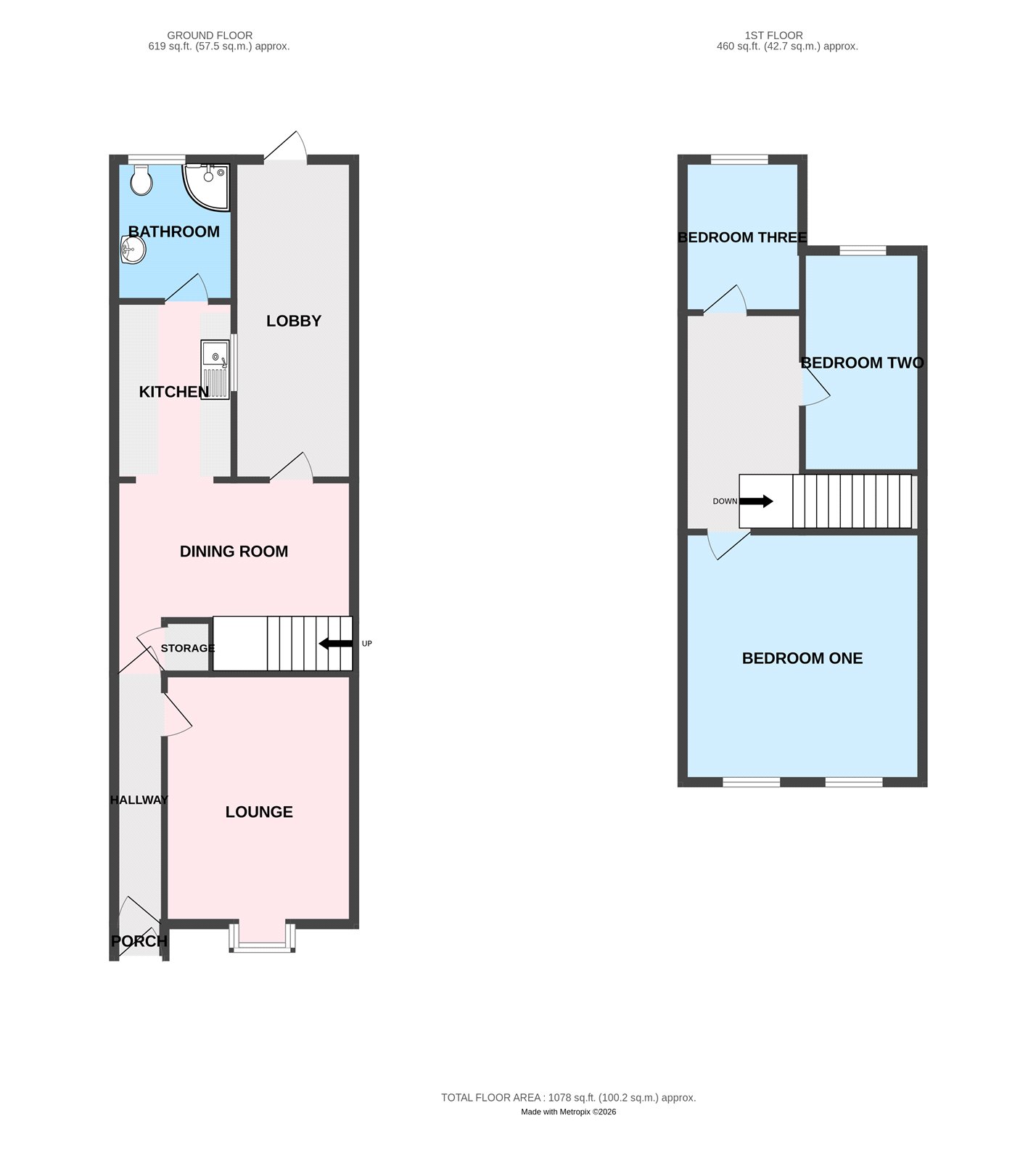 54, Curzon Street, Wolverhampton floorplan