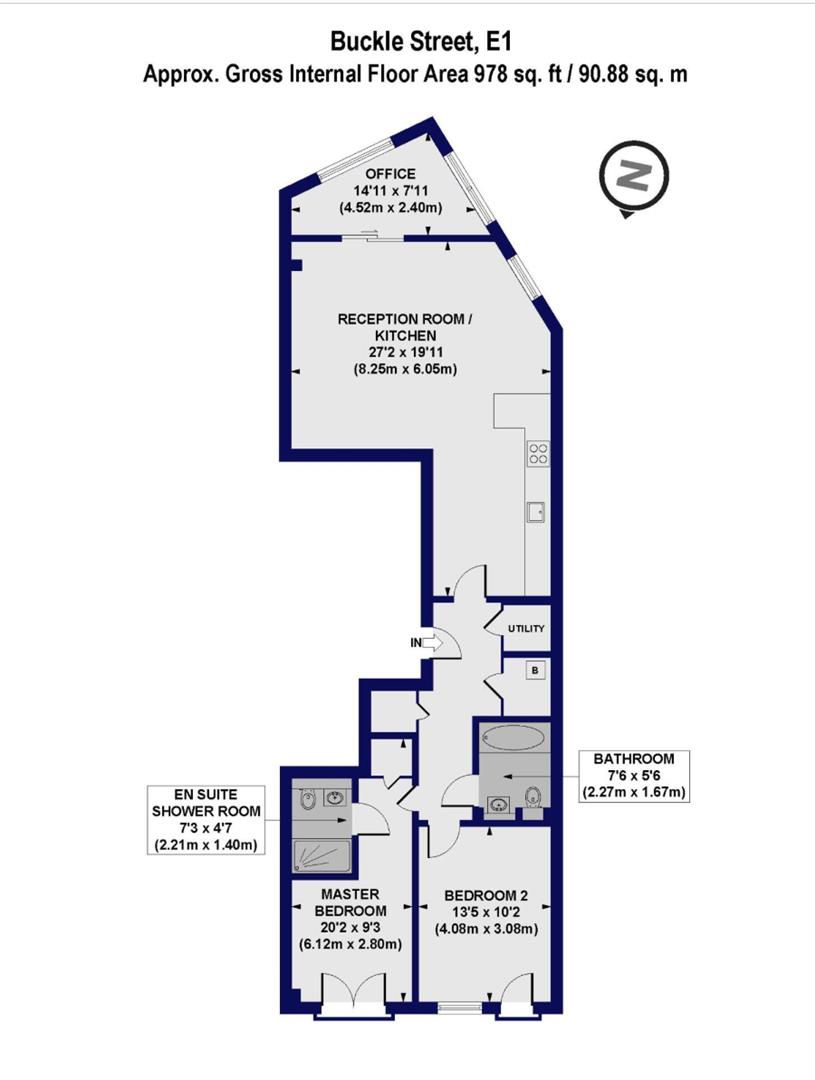 8 Buckle Street, London floorplan