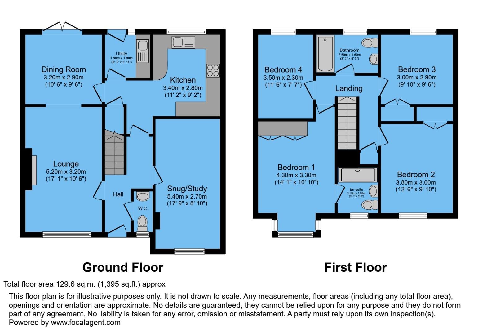 20, Brackens Lane, Chesterfield floorplan