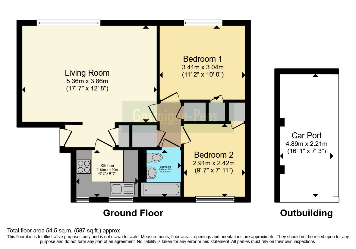 Brantwood Gardens, West Byfleet, Surrey KT14, 2 bedroom flat for sale