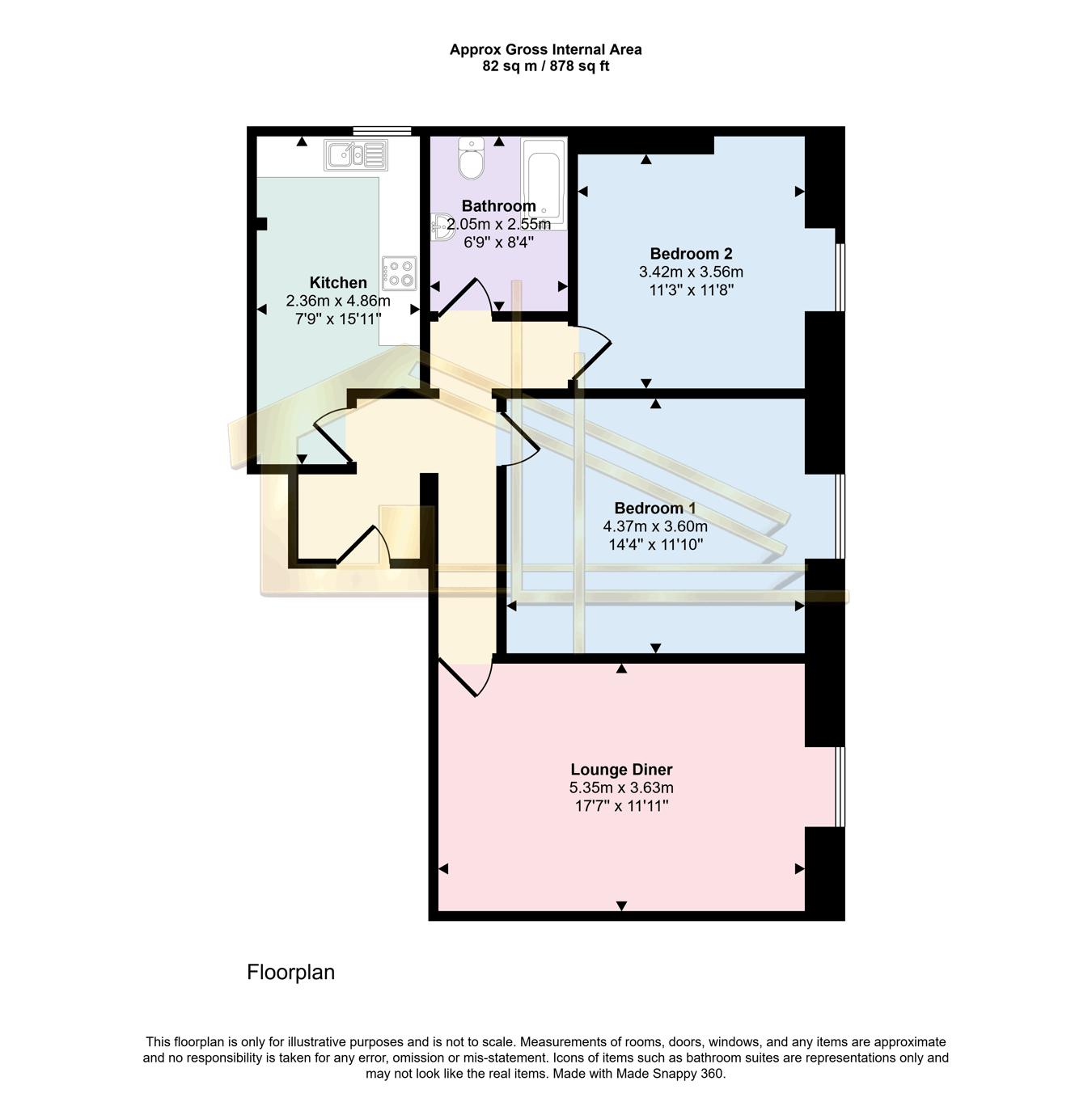 15 Devonshire House, Devonshire Road, Bexhill On Sea floorplan
