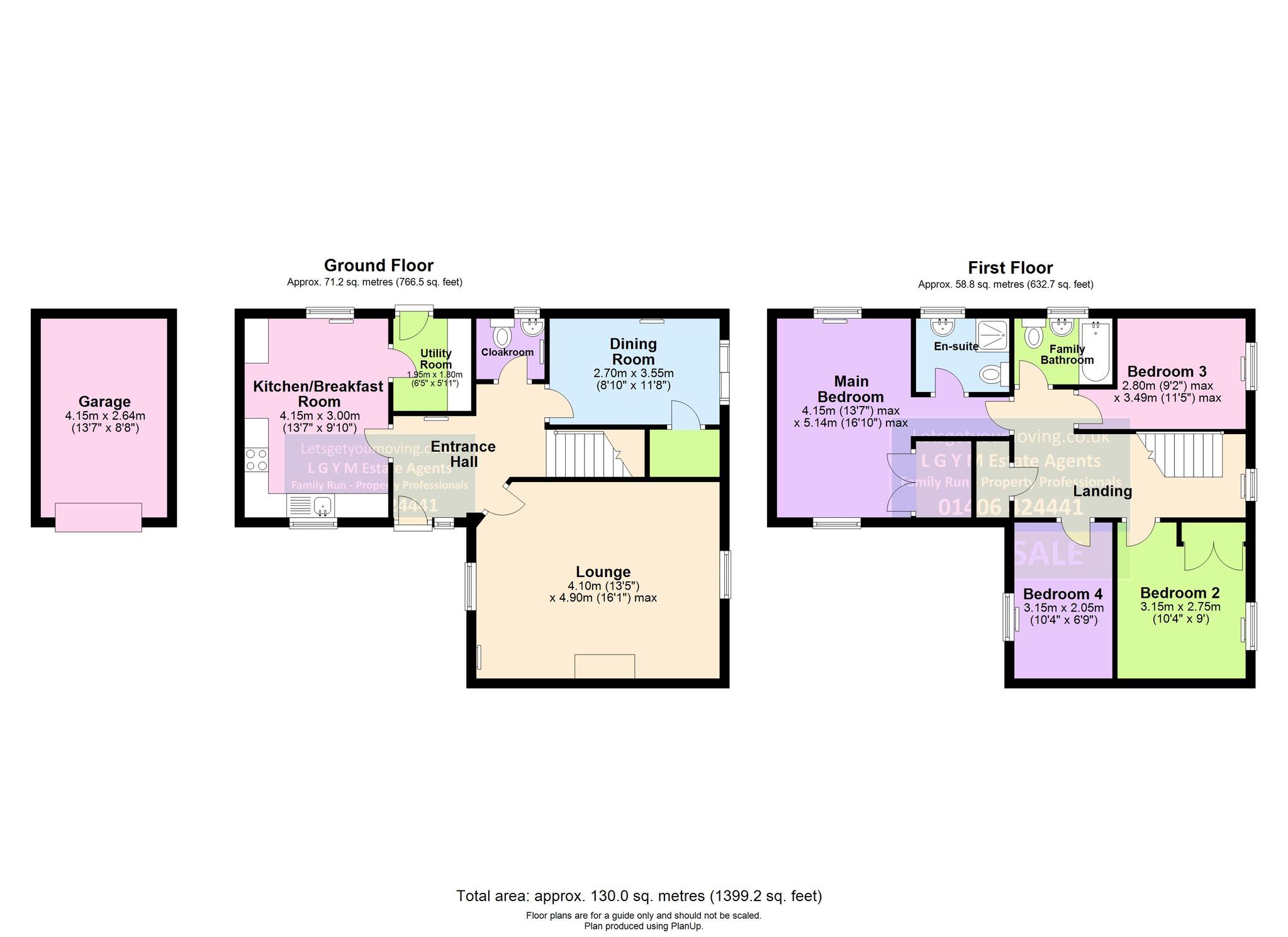 13 John Harrison Way, Holbeach floorplan