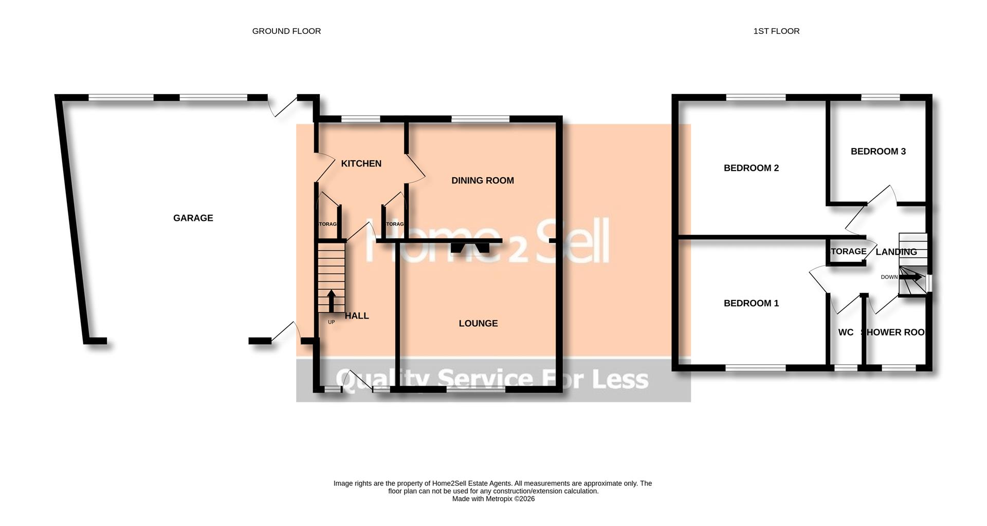 52, Cherry Tree Avenue, Belper floorplan