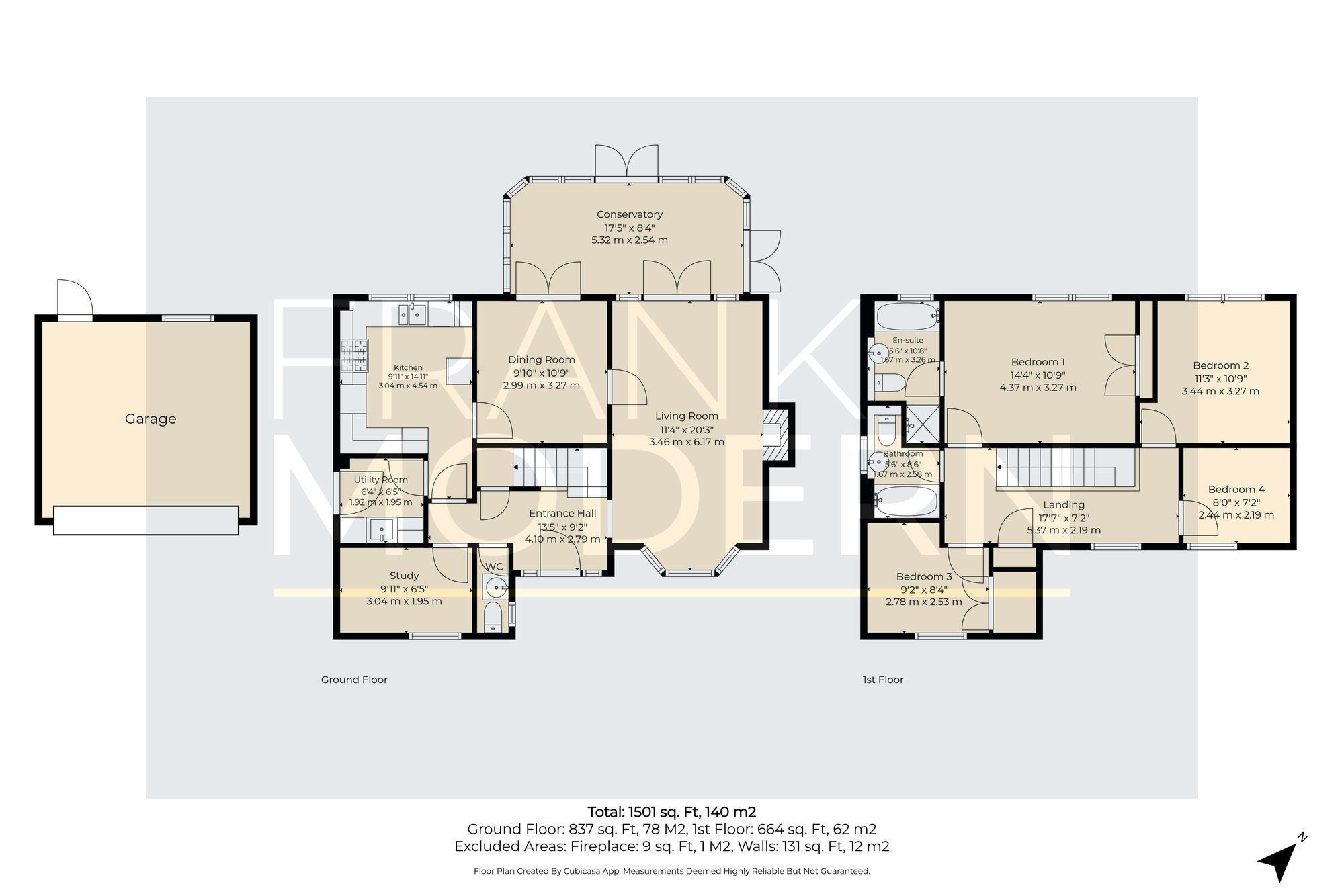Elizabeth Way, Oakham floorplan