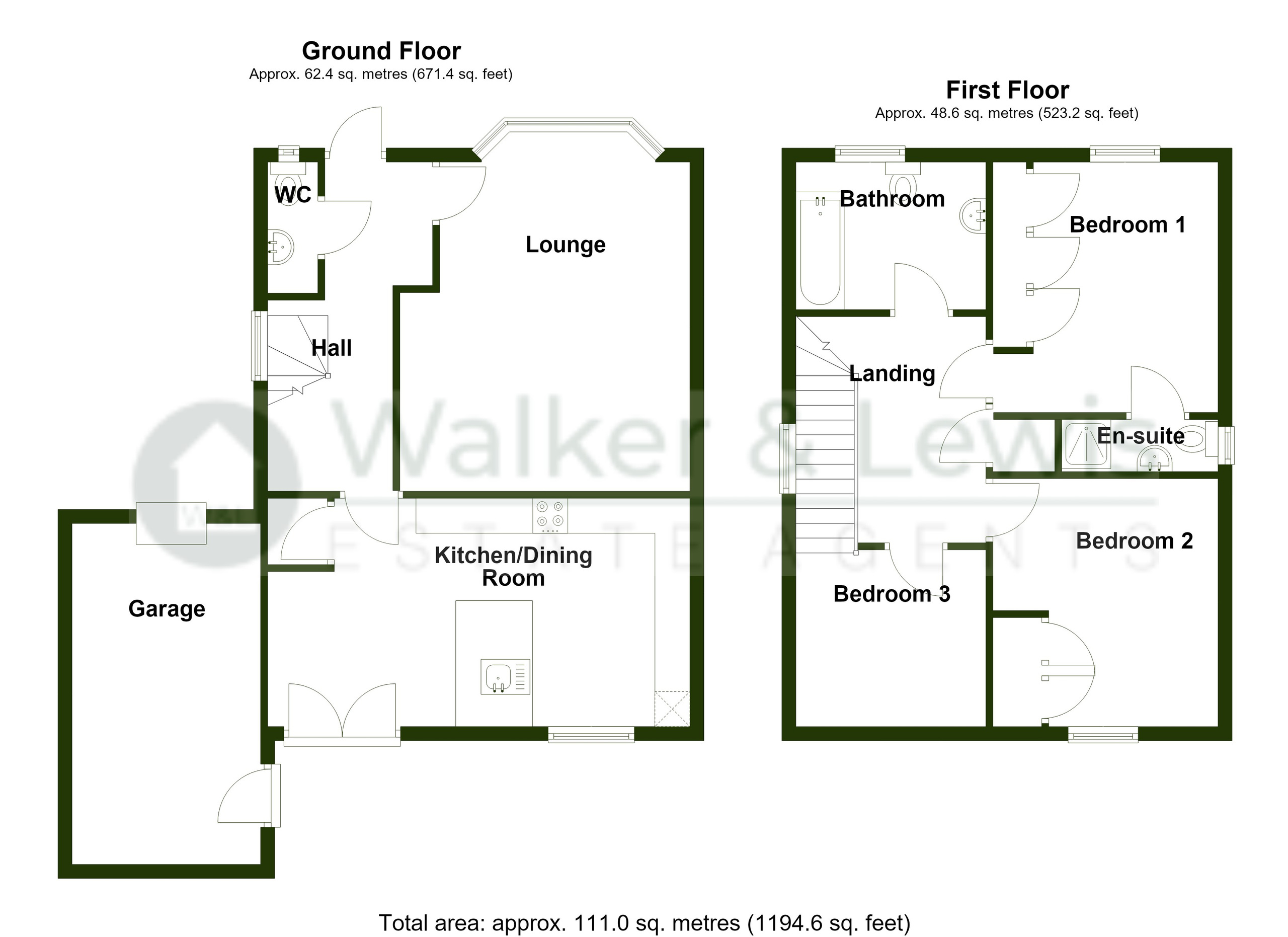 52 Parc Cwm Pant Bach, Merthyr Tydfil floorplan