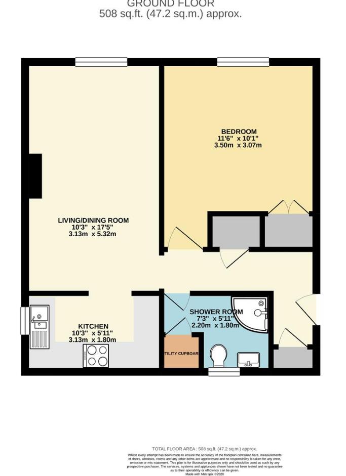 45, Armstrong Close, Newmarket floorplan