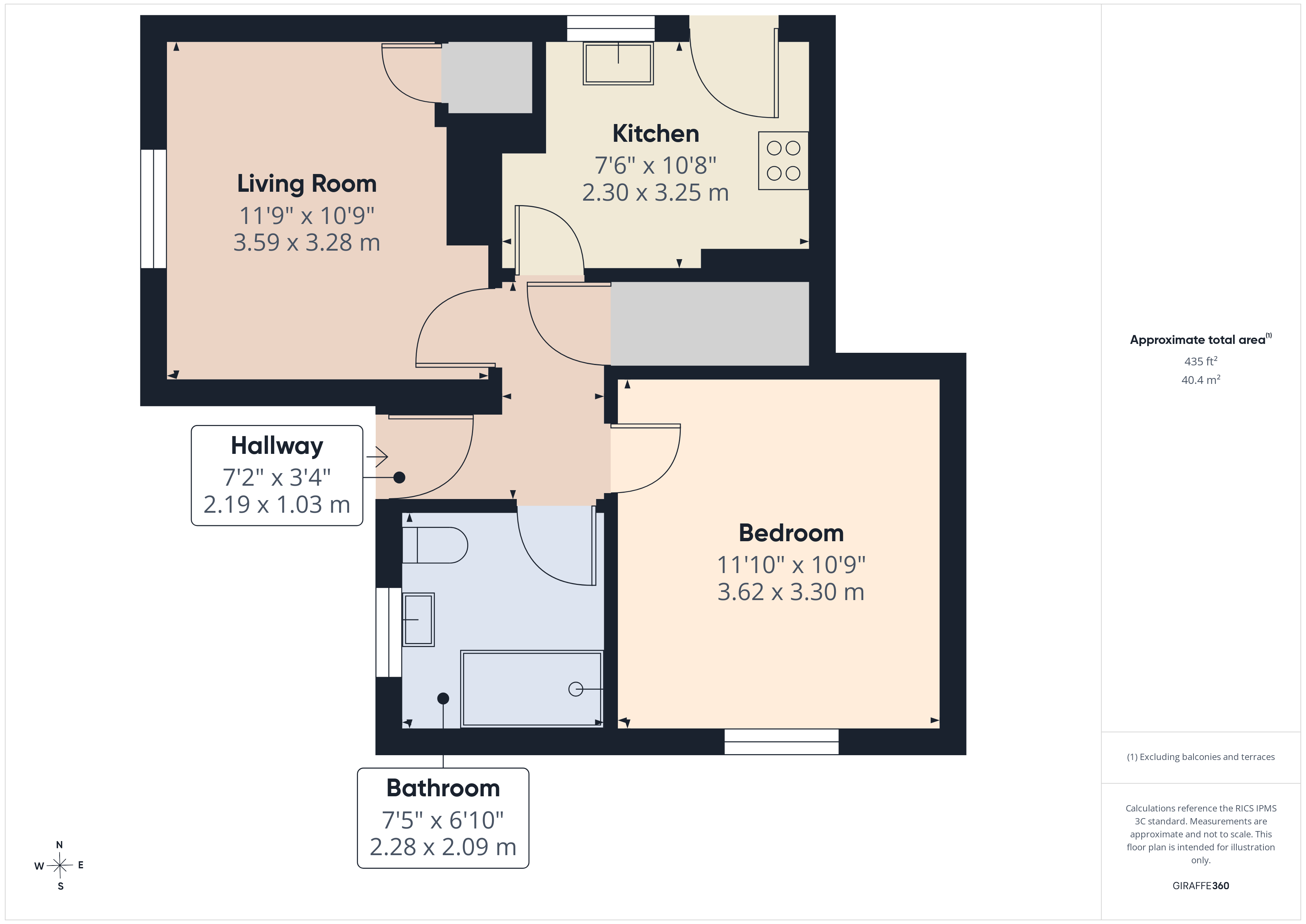 Neptune Court, Colchester floorplan