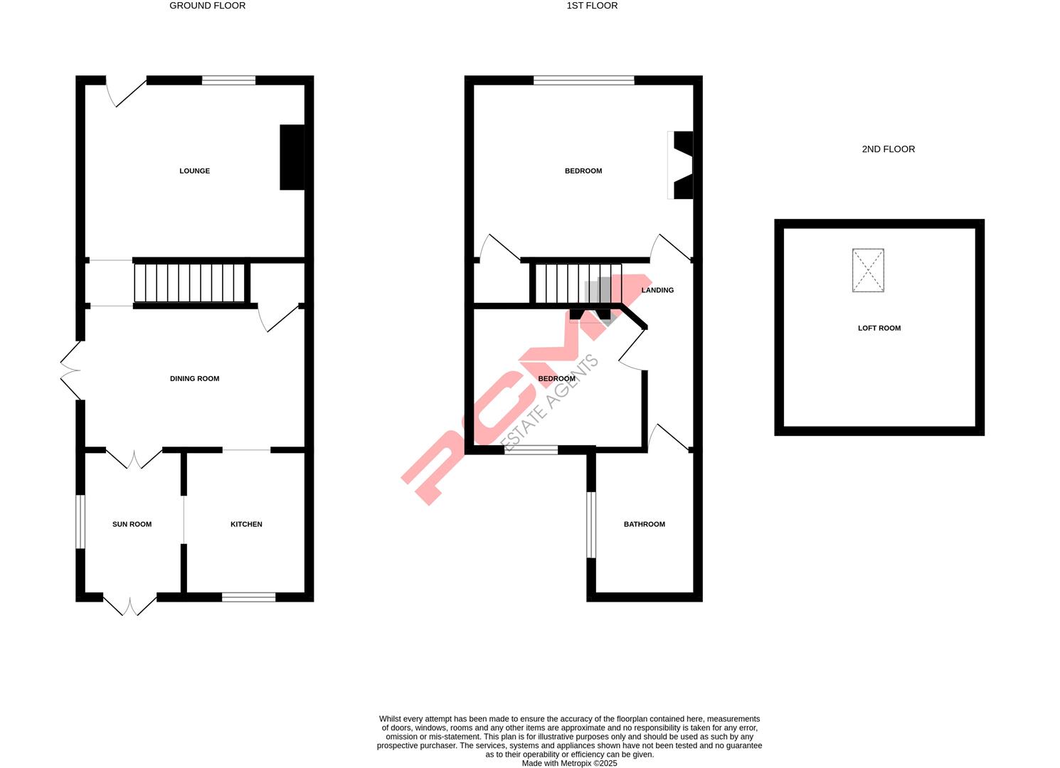 82, Fairlight Road, Hastings floorplan