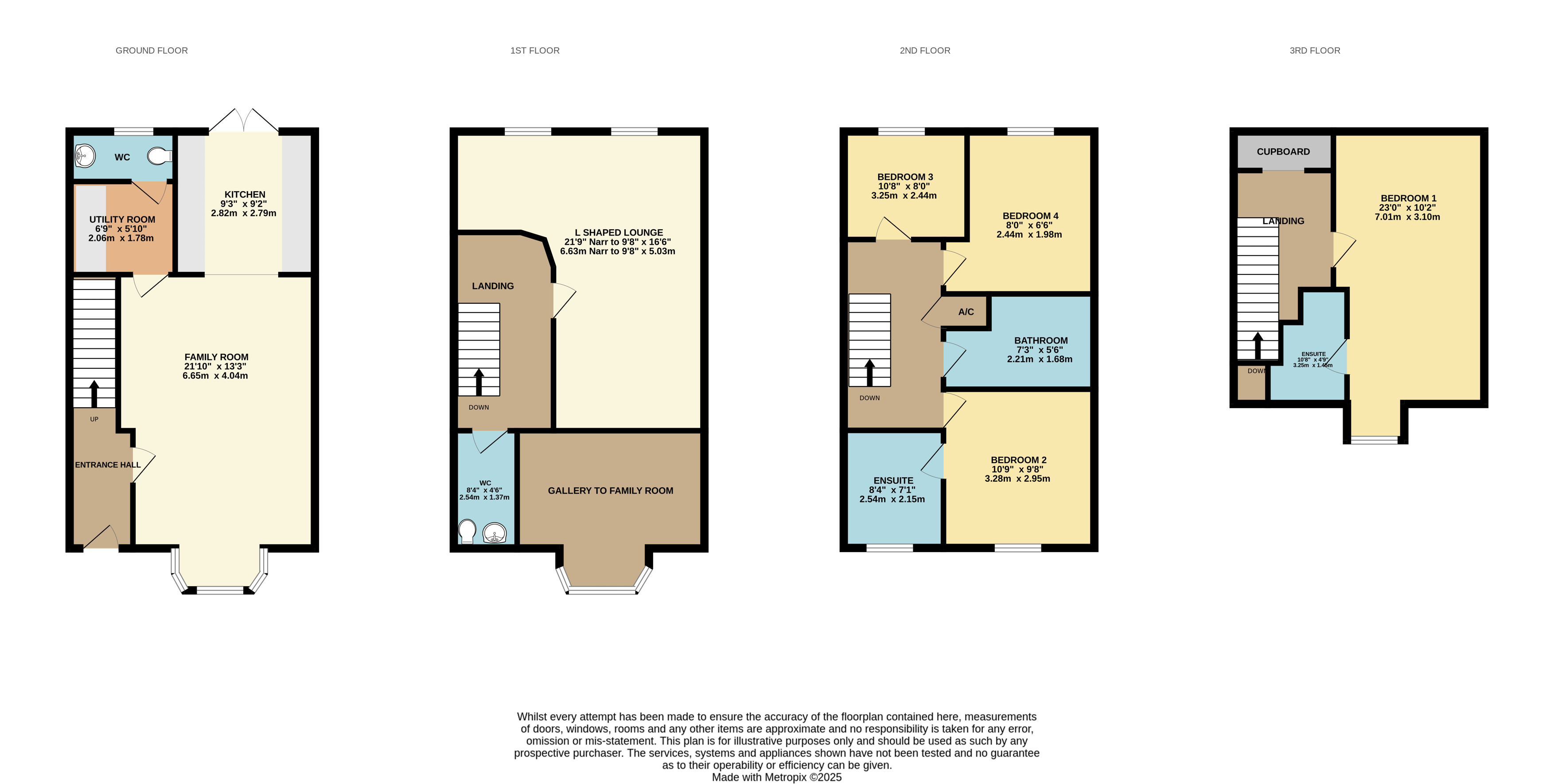 2, Armada Villas, Ilfracombe floorplan