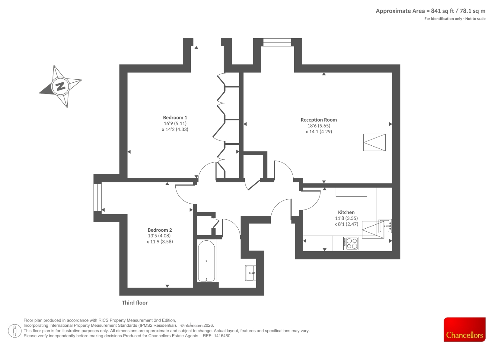 14, Floyer Close, Richmond floorplan