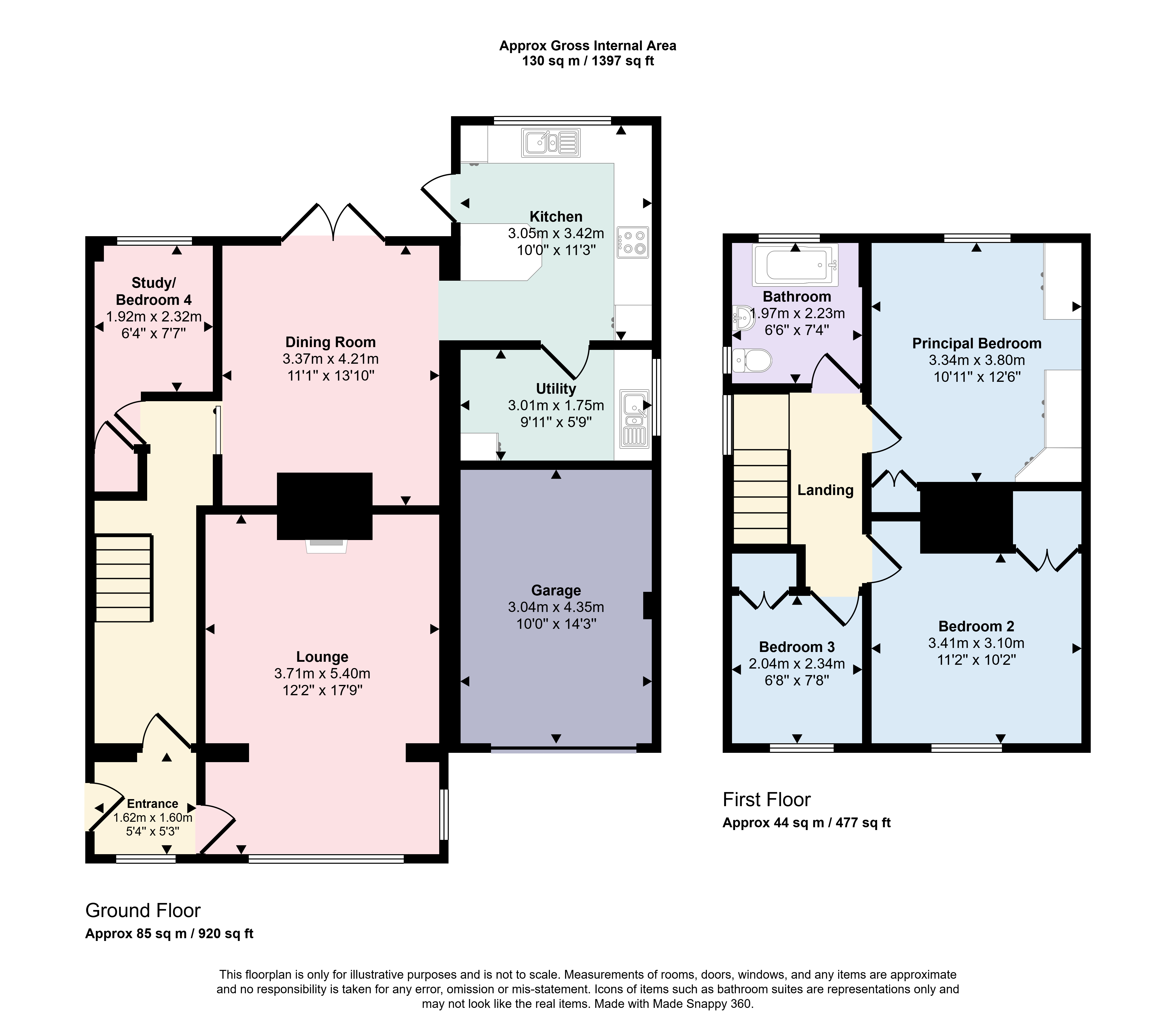 18, Barn Lane, Cornwall floorplan