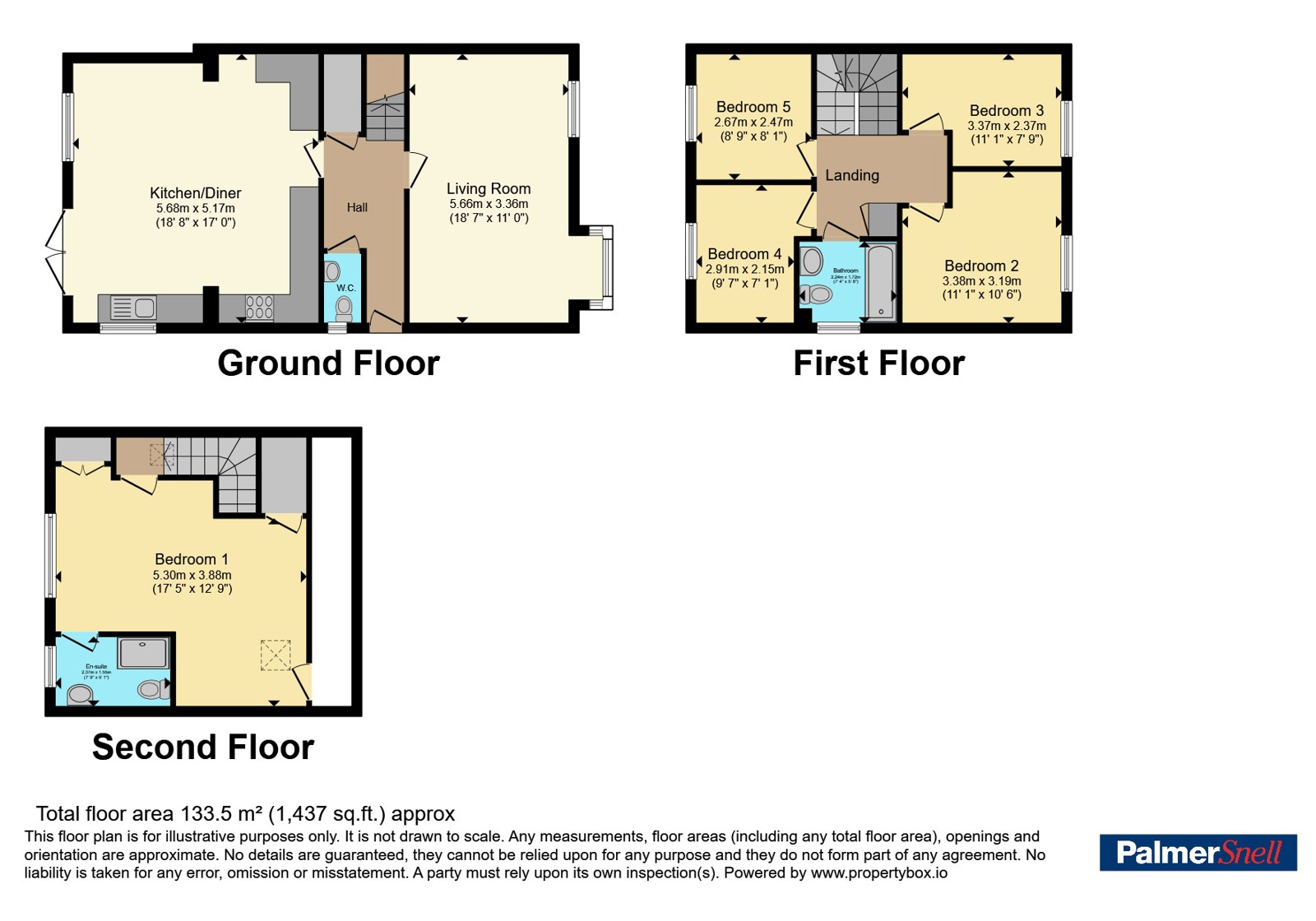19, Roebuck Close, Somerset floorplan