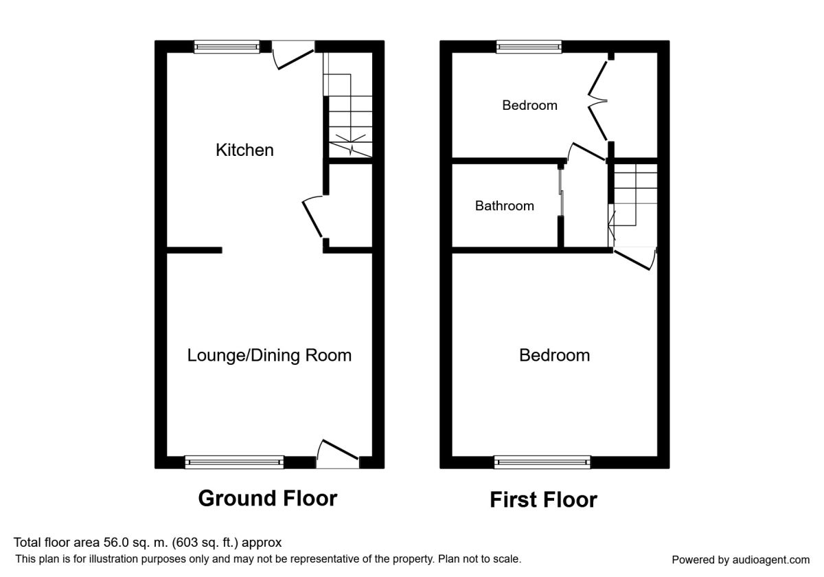 2 Bedrooms Terraced house to rent in Fram Street, Salford M6