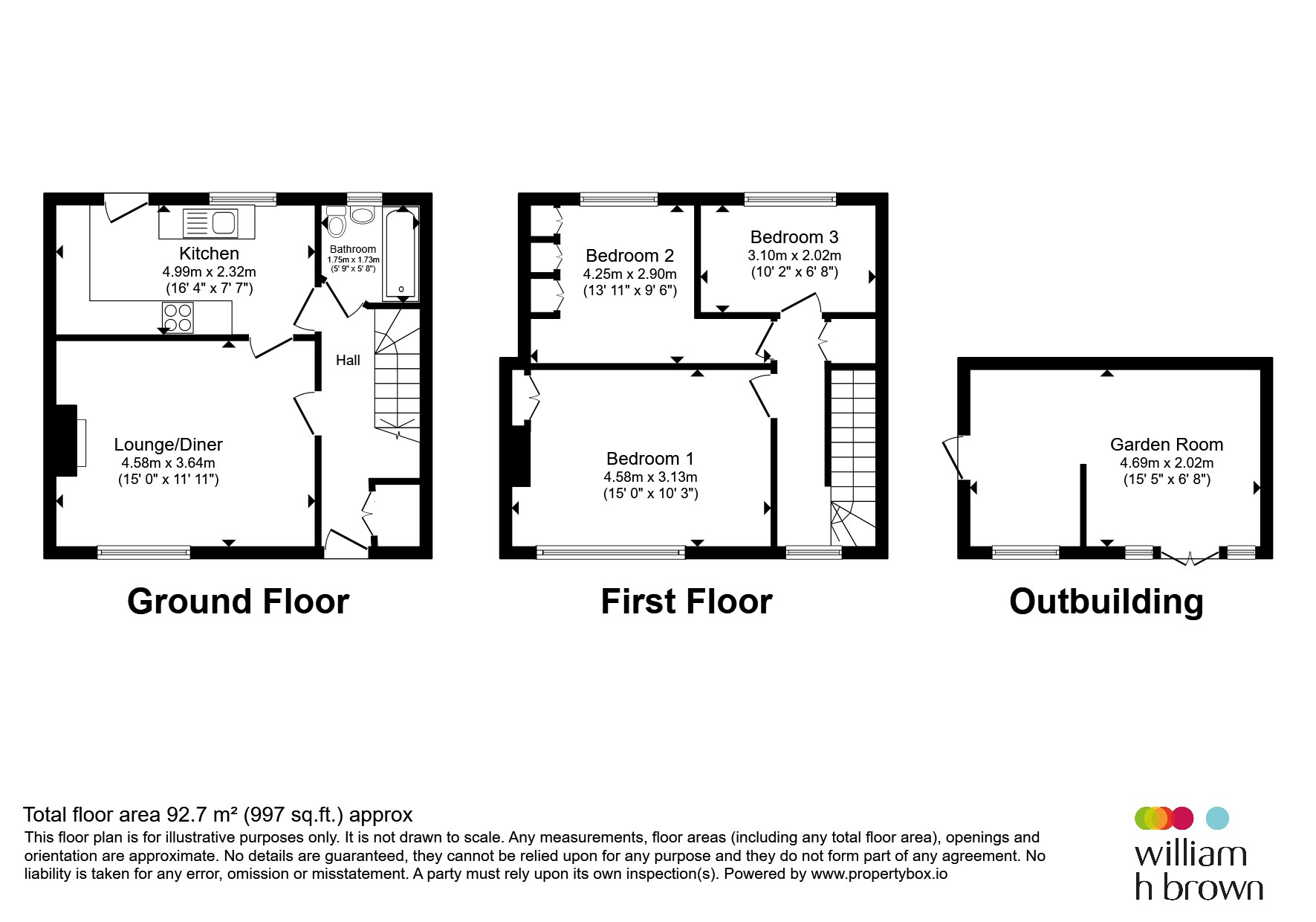 215, Horns Mill Road, Hertford floorplan