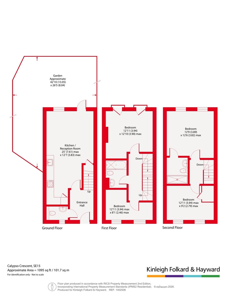 5, Calypso Crescent, London floorplan