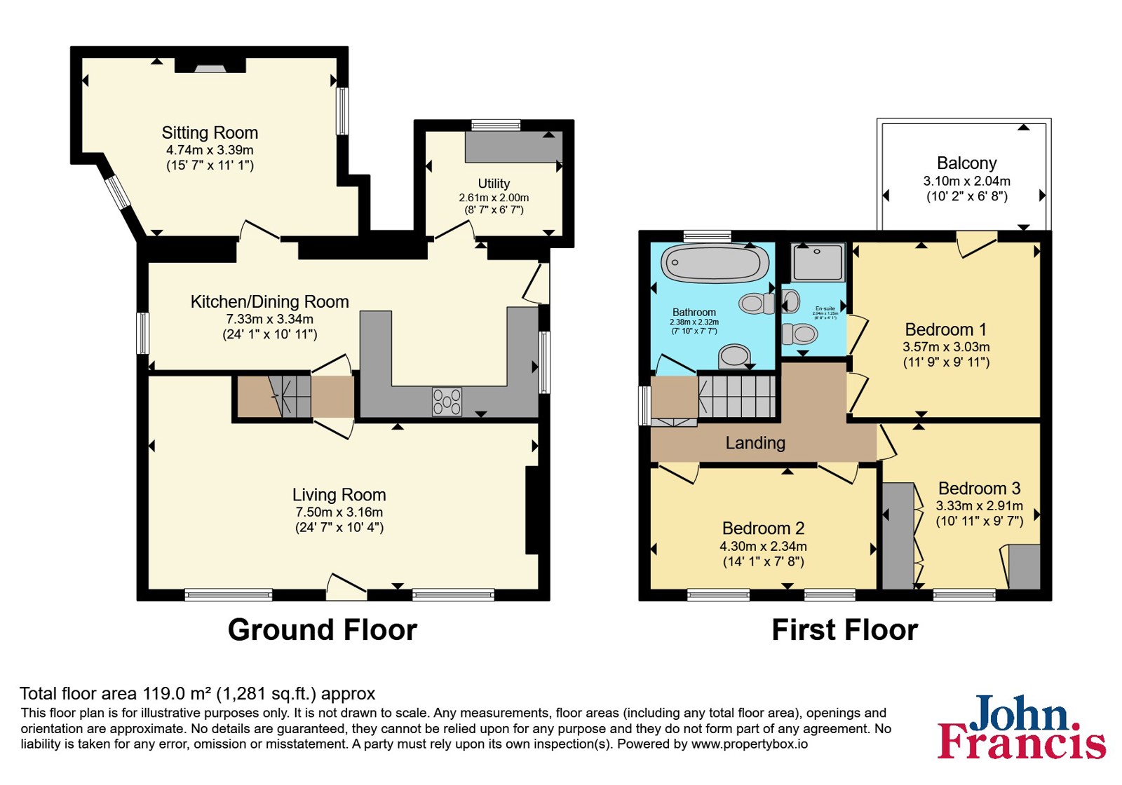 91, Swansea Road, West Glamorgan floorplan