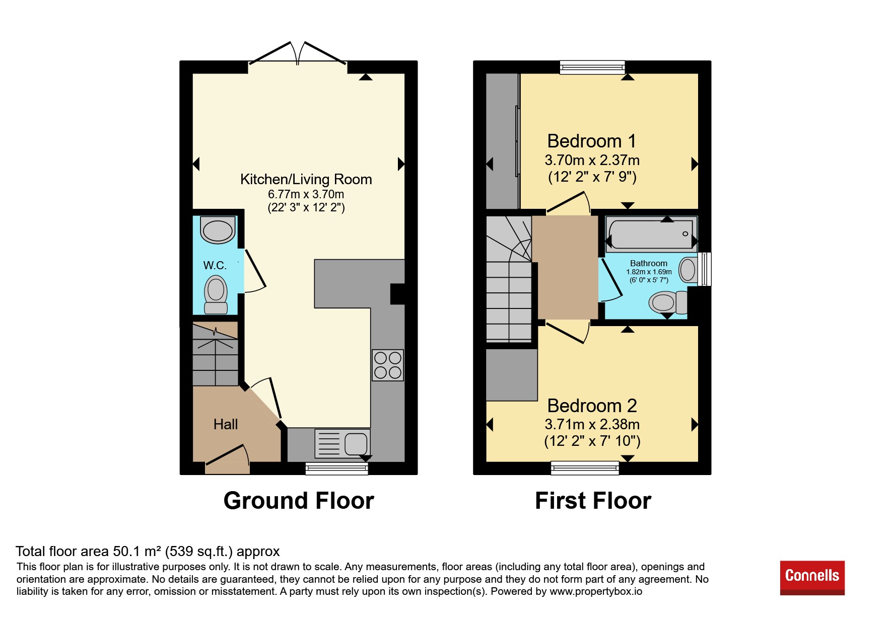77, Nickling Road, Banbury floorplan