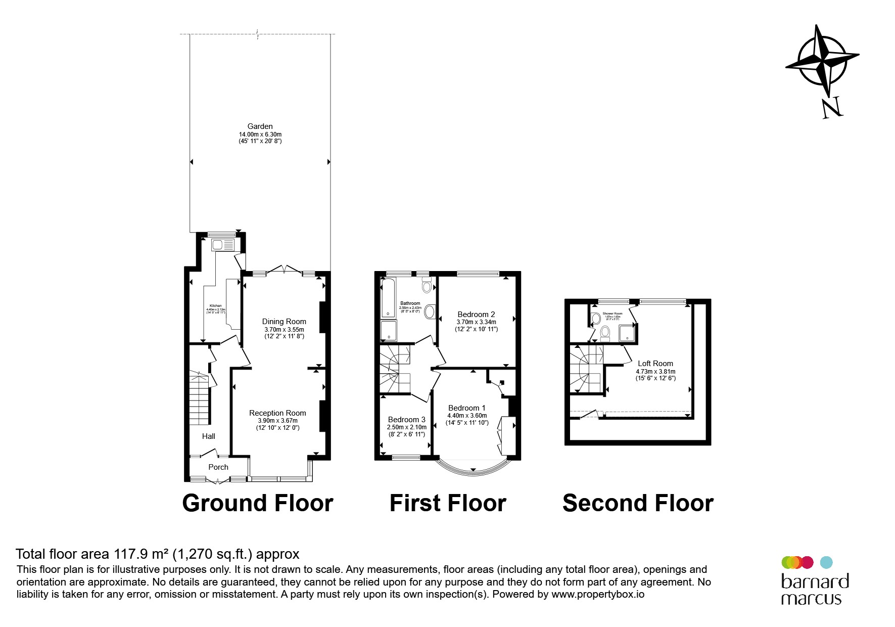 21, Grange Road, South Croydon floorplan