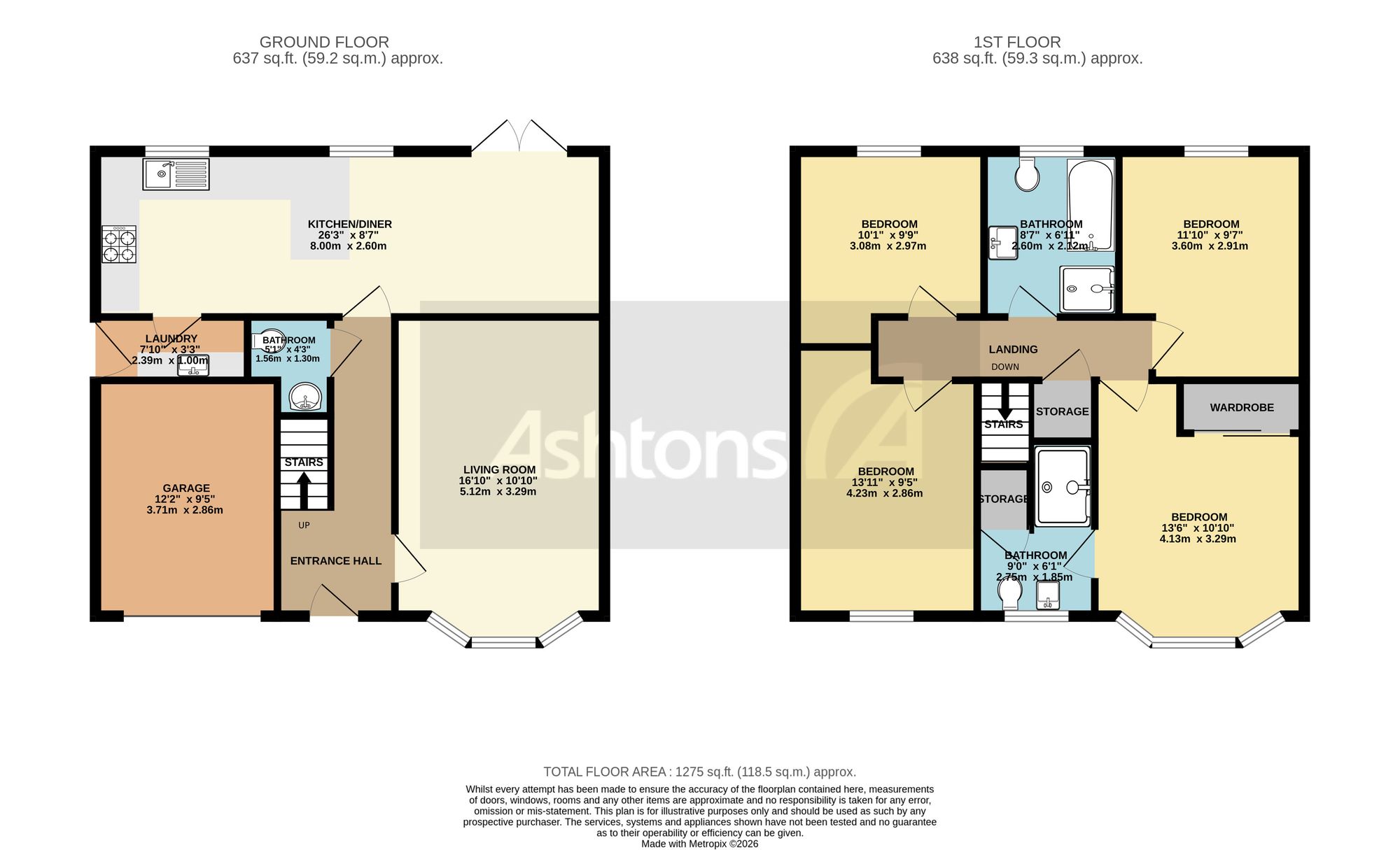 18 Emelia Drive, Prescot floorplan