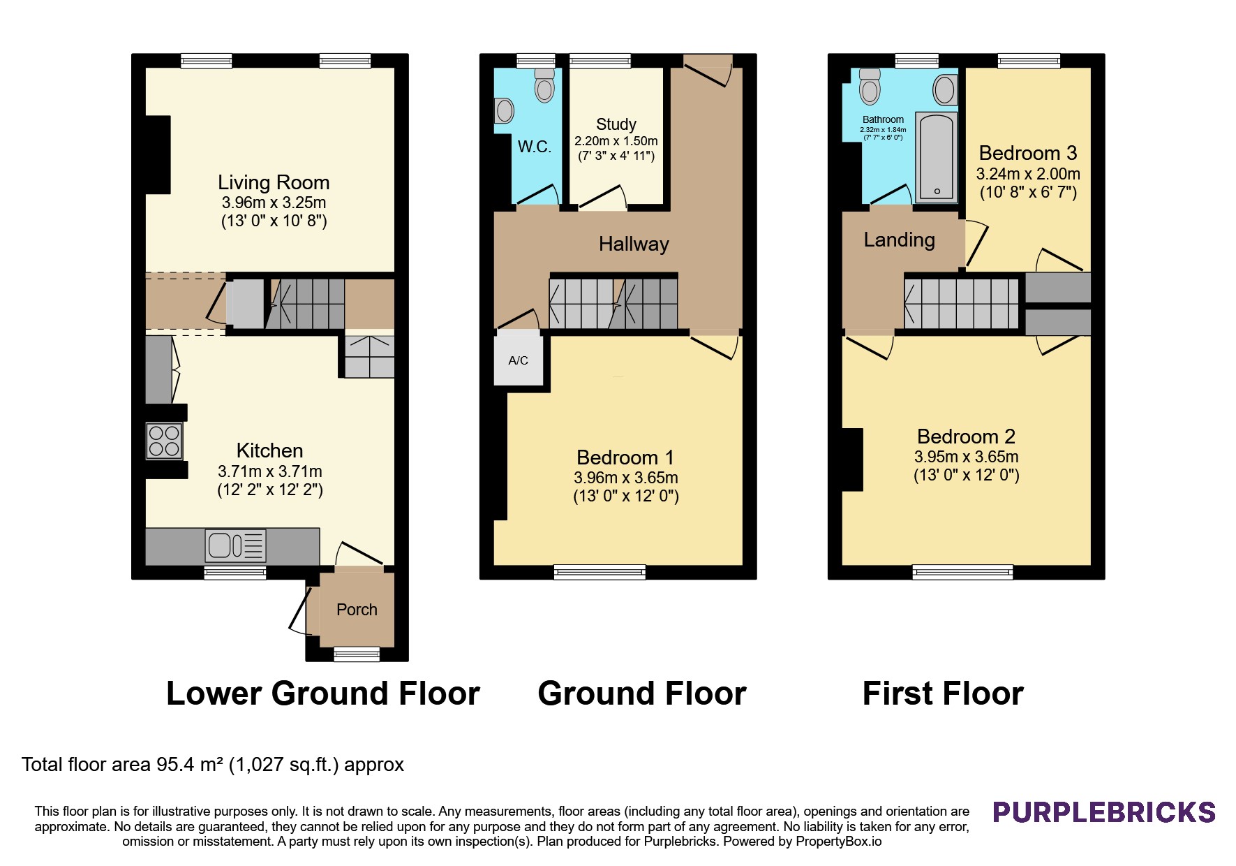 19, Wyche Road, Malvern floorplan