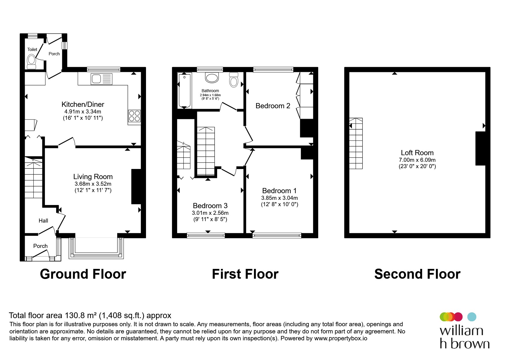 12, Smalewell Drive, Pudsey floorplan