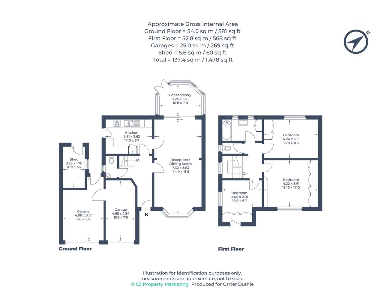 9, Nightingale Way, Denham floorplan