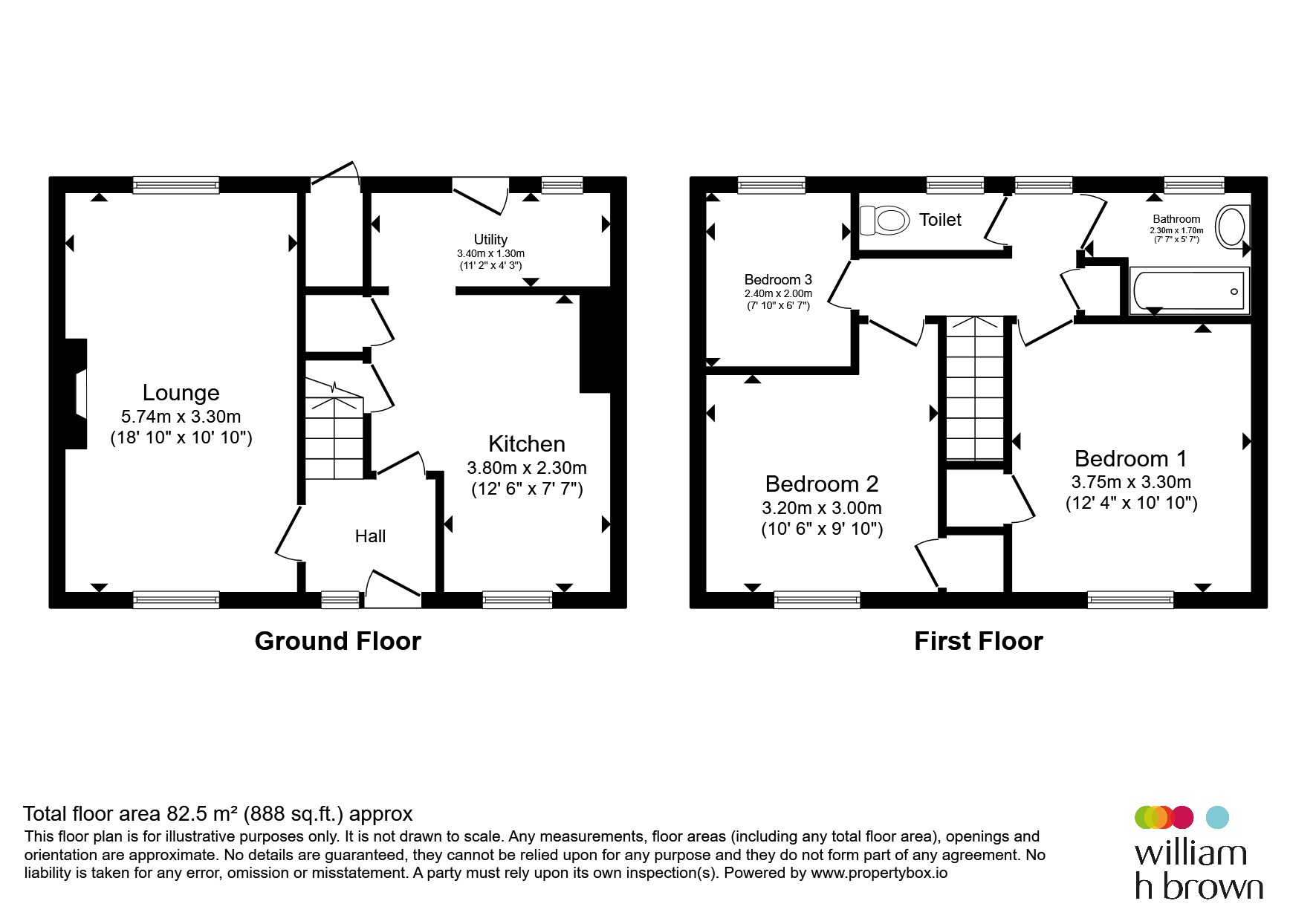 2, Redscope Crescent, Rotherham floorplan