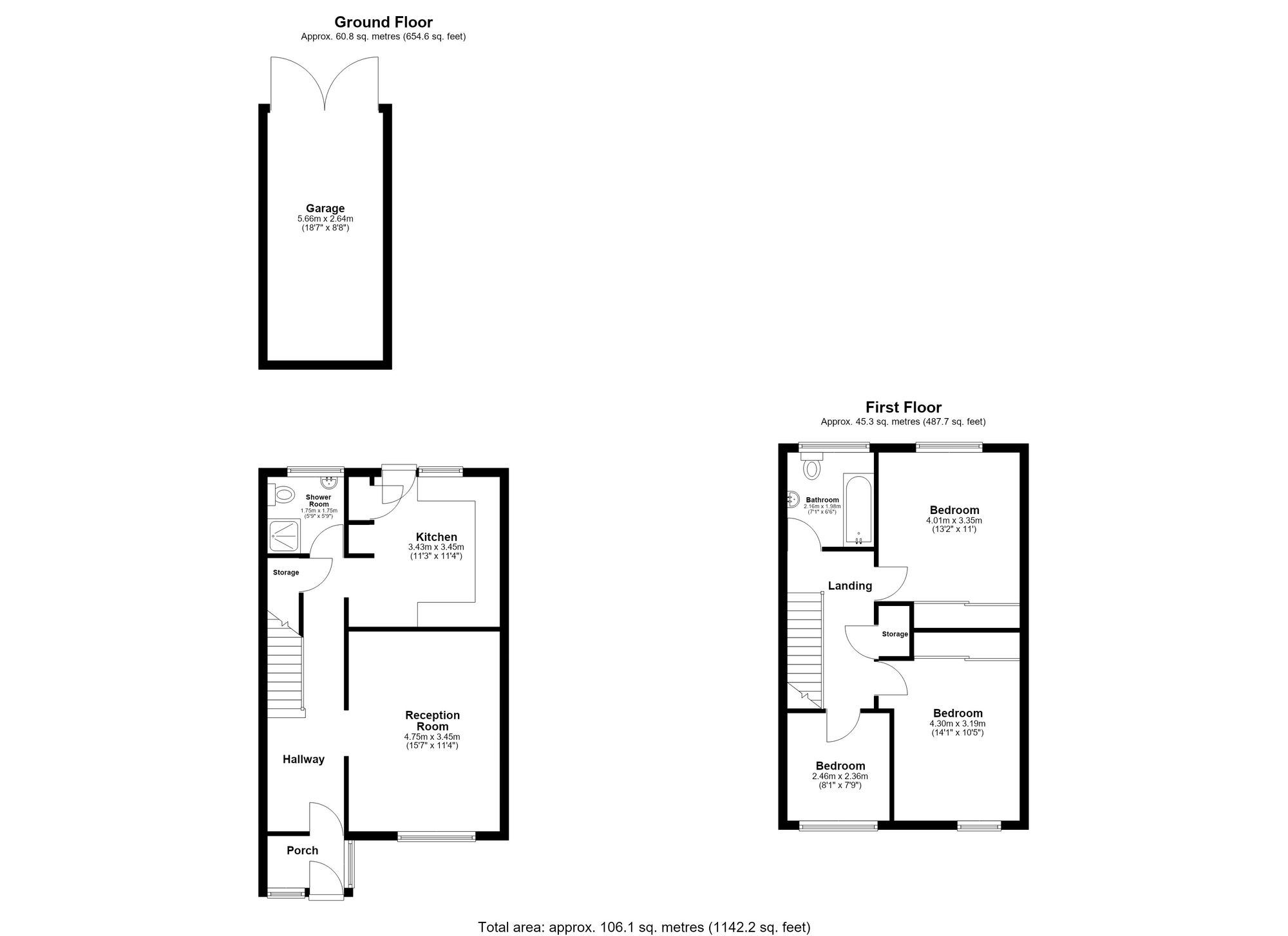 2 Aileen Walk, Stratford floorplan