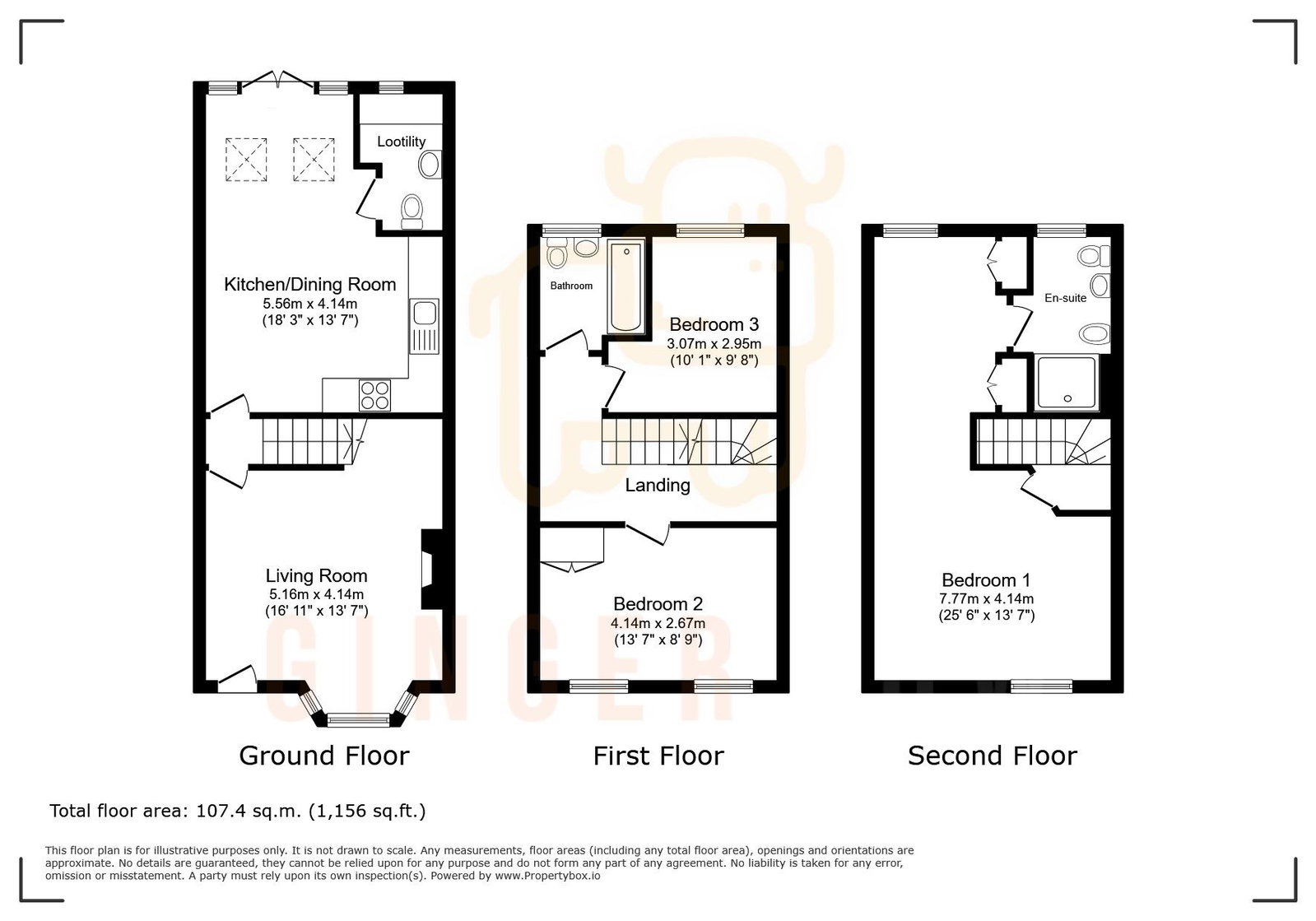 Beaumont Road, Bedford floorplan