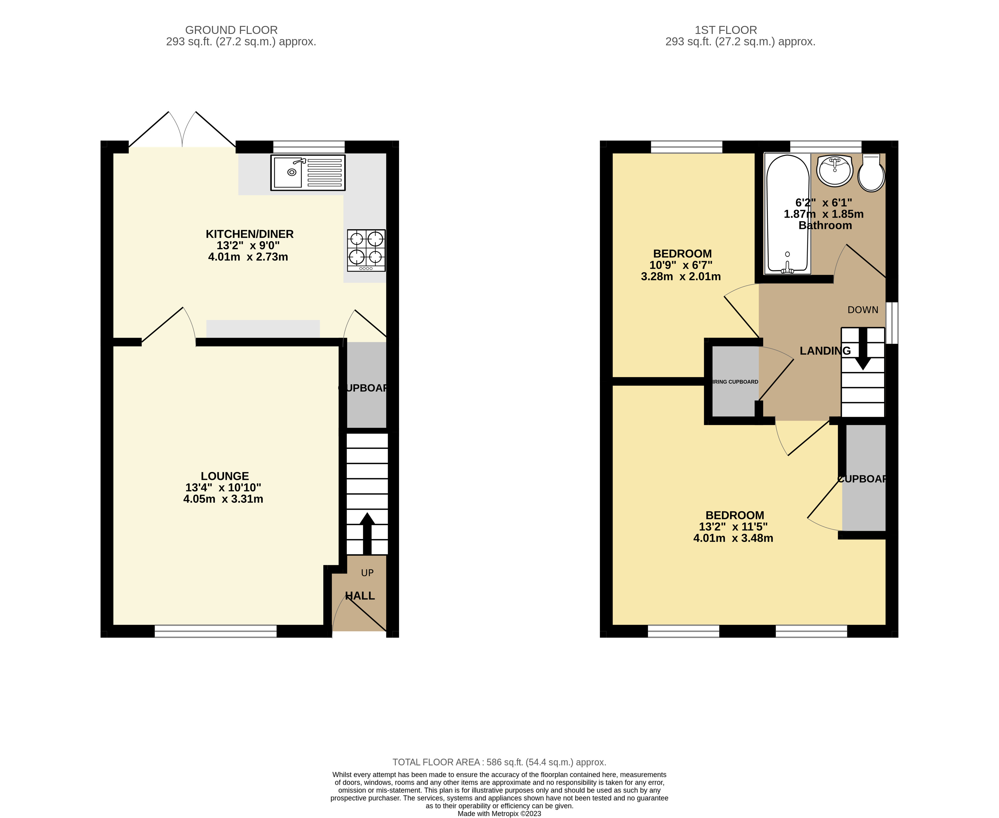 7, Cheslyn Close, Bedfordshire floorplan