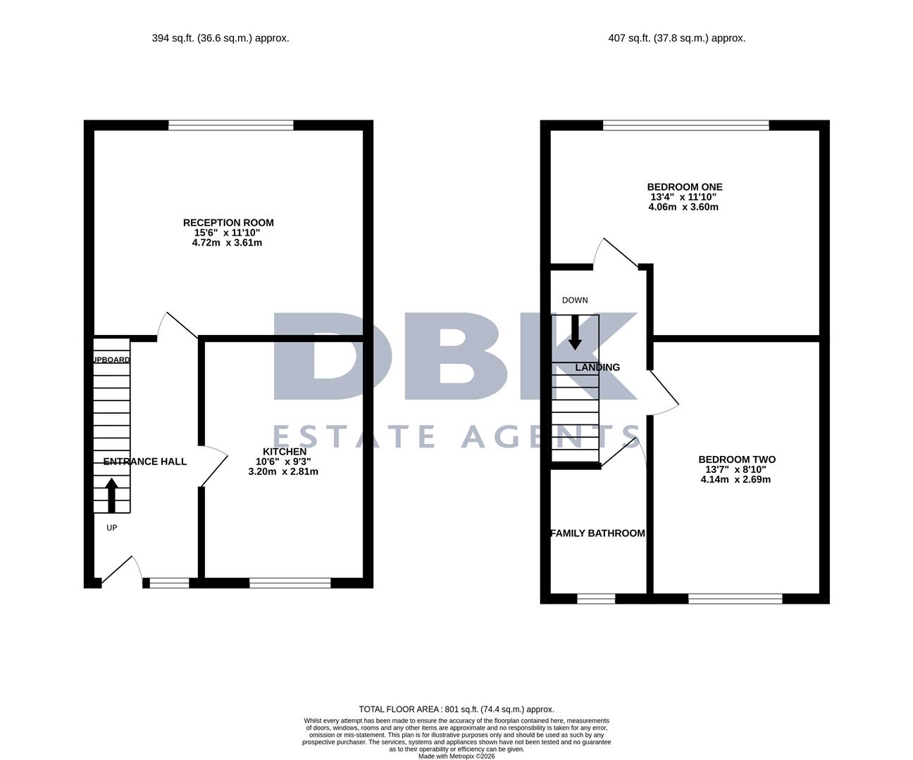 187, Harlech Gardens, Heston floorplan