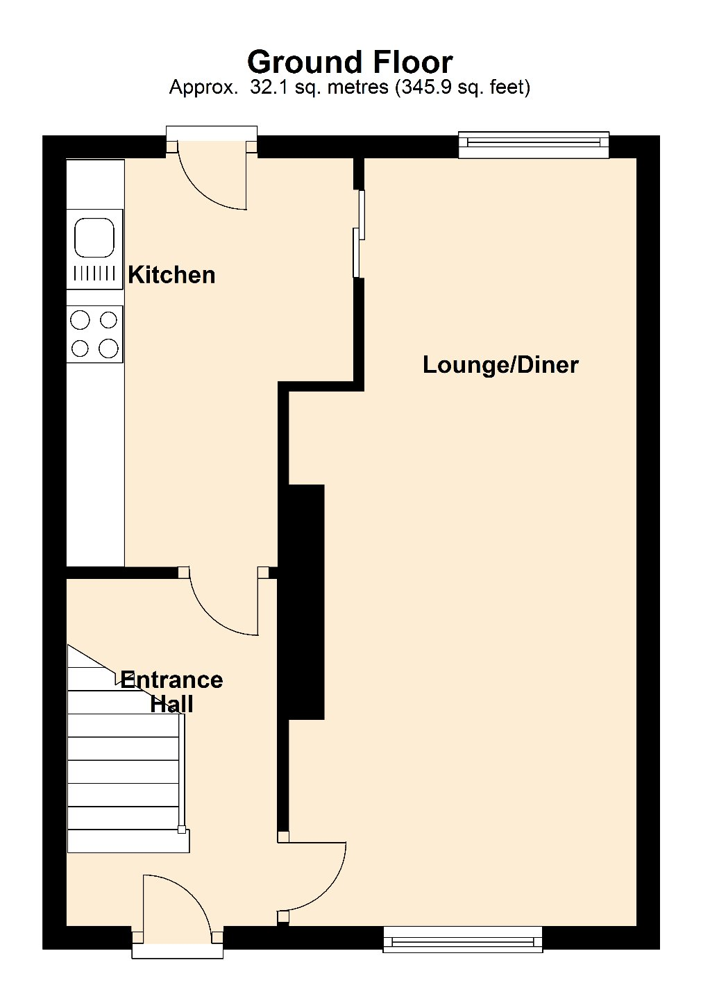 2 Bedrooms  to rent in Paget Road, Trumpington, Cambridge CB2