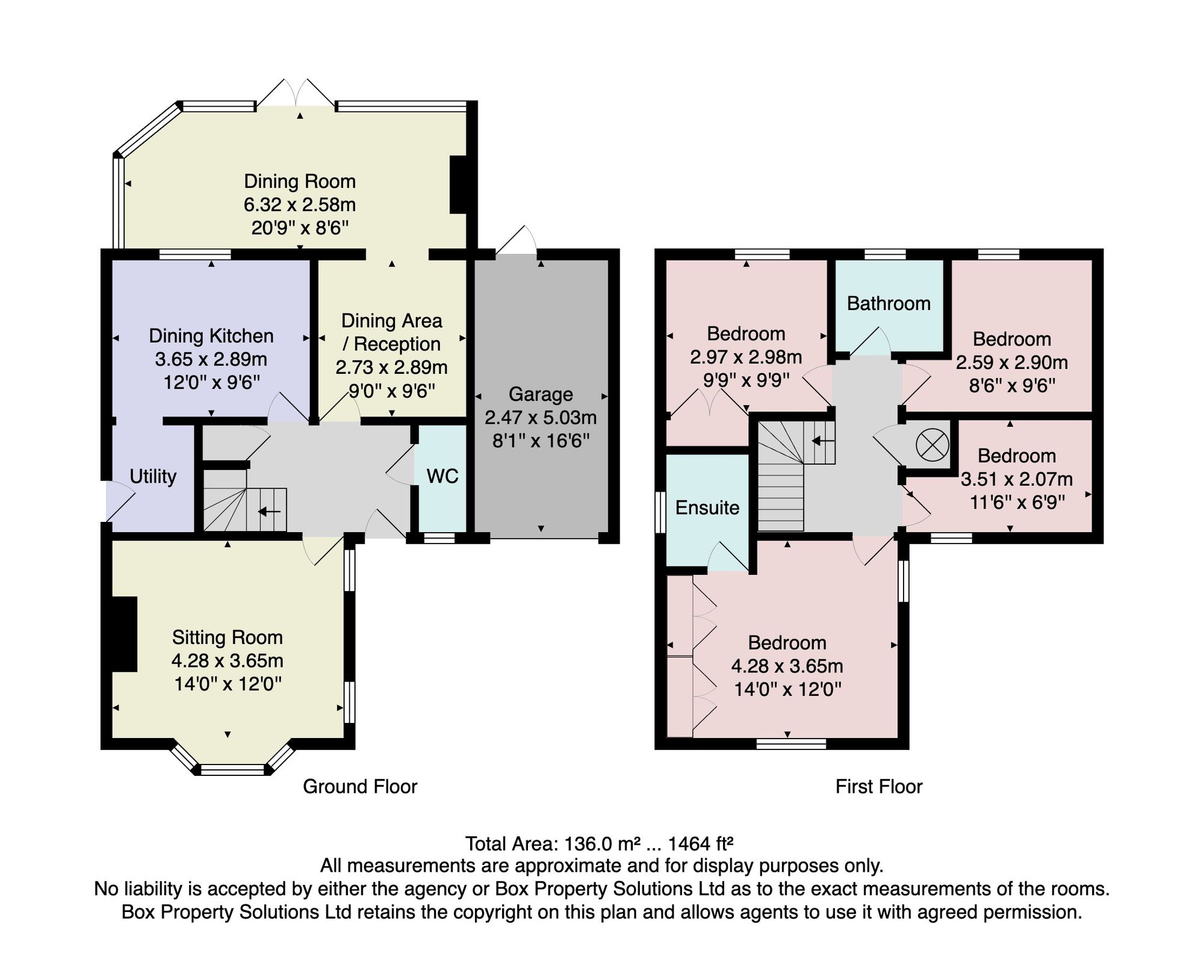 52 Appleby Crescent, Knaresborough floorplan