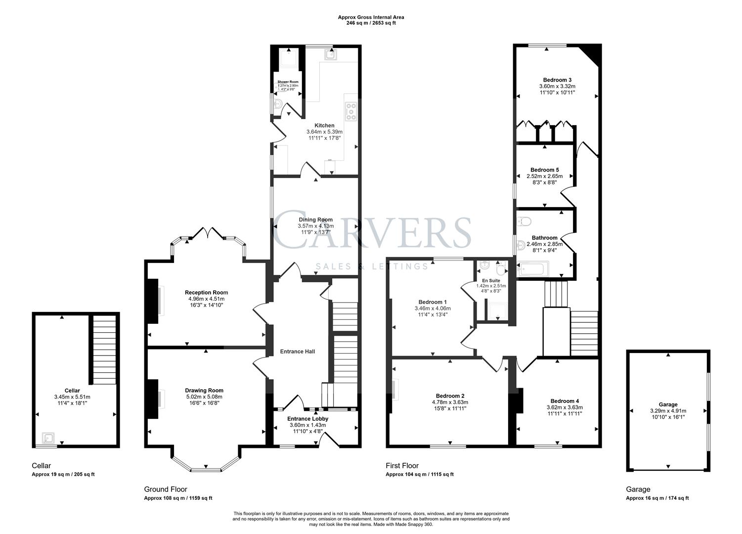 191, Woodland Road, Darlington floorplan