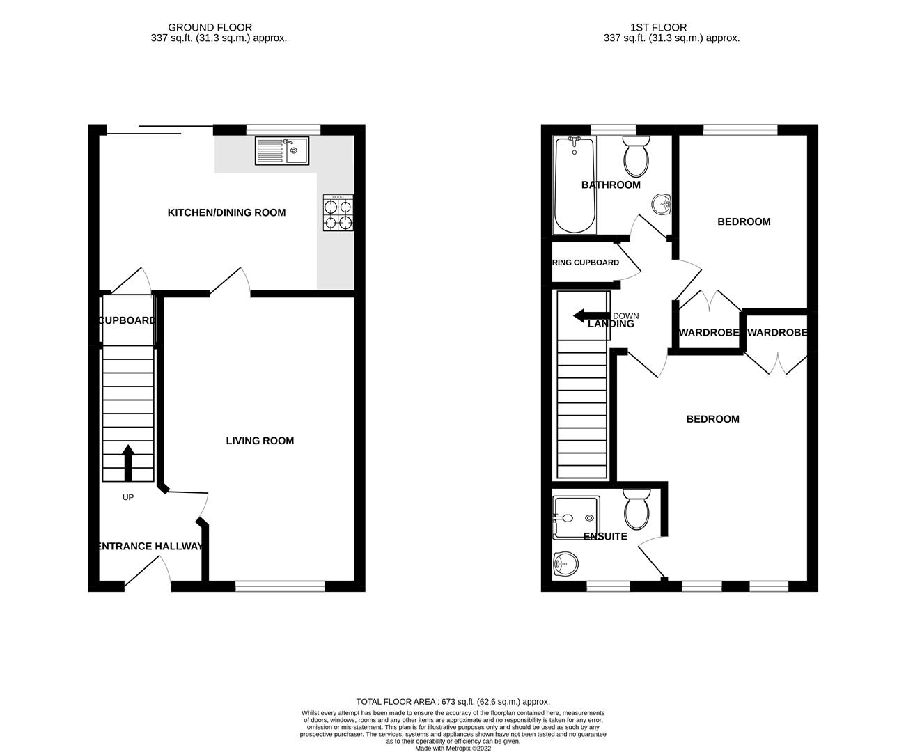 26, Edgehill, Norwich floorplan