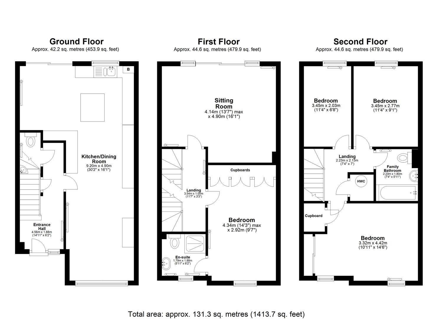 2, Brooke Close, Malmesbury floorplan