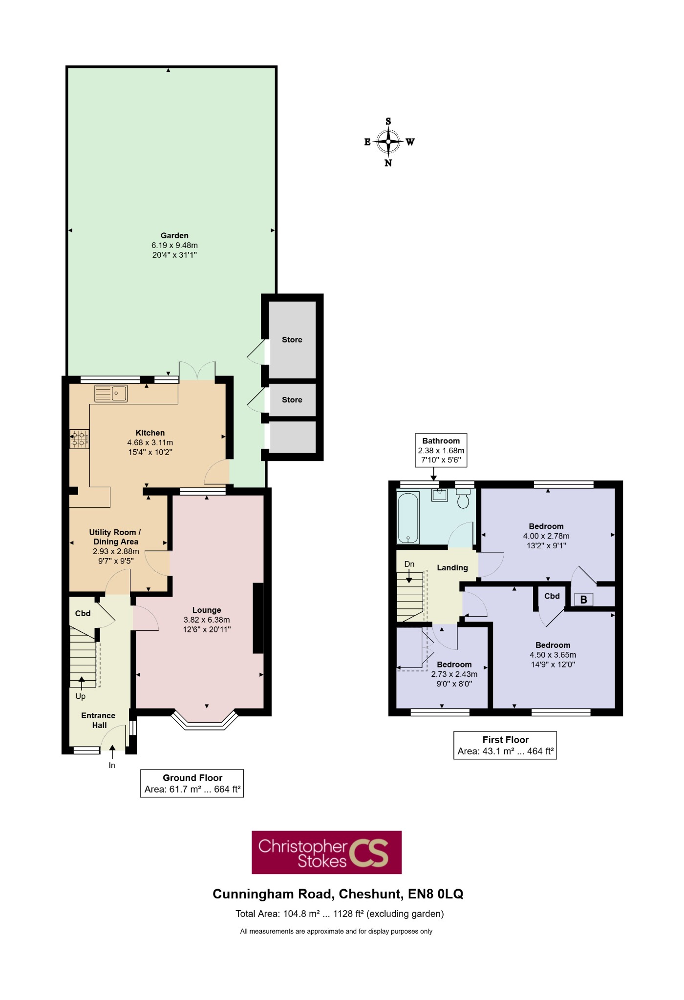 Cheshunt, Hertfordshire floorplan