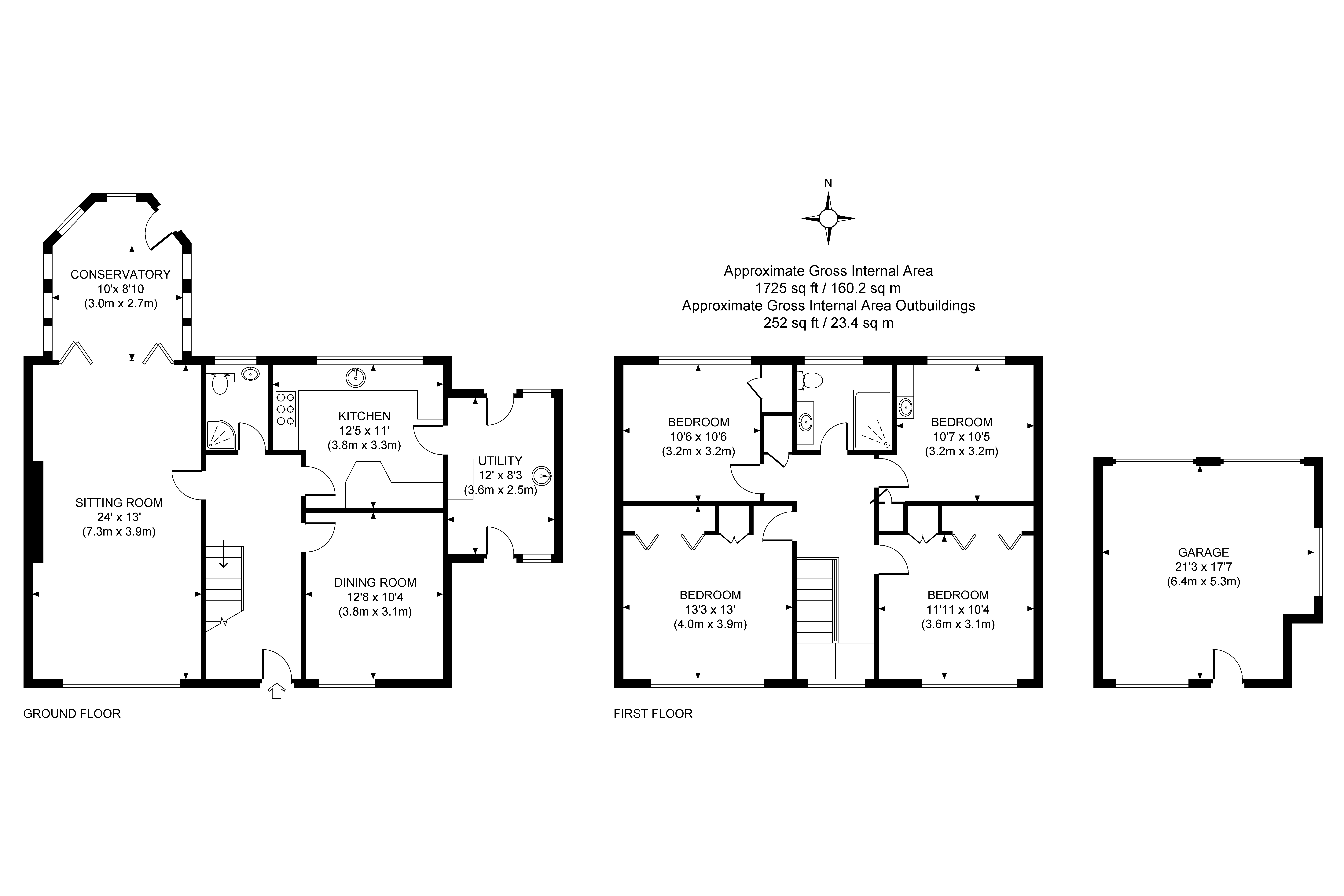 4 Bedrooms Detached house for sale in Horsell, Woking, Surrey GU21