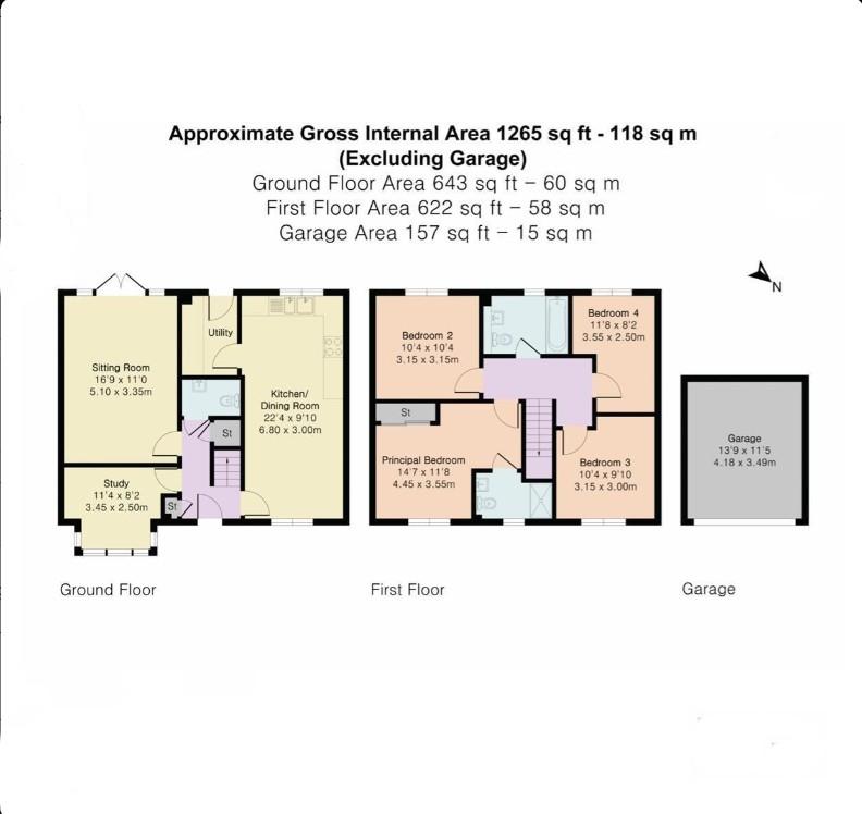 10, Pond Coppice, Highlands Park, Henley On Thames floorplan