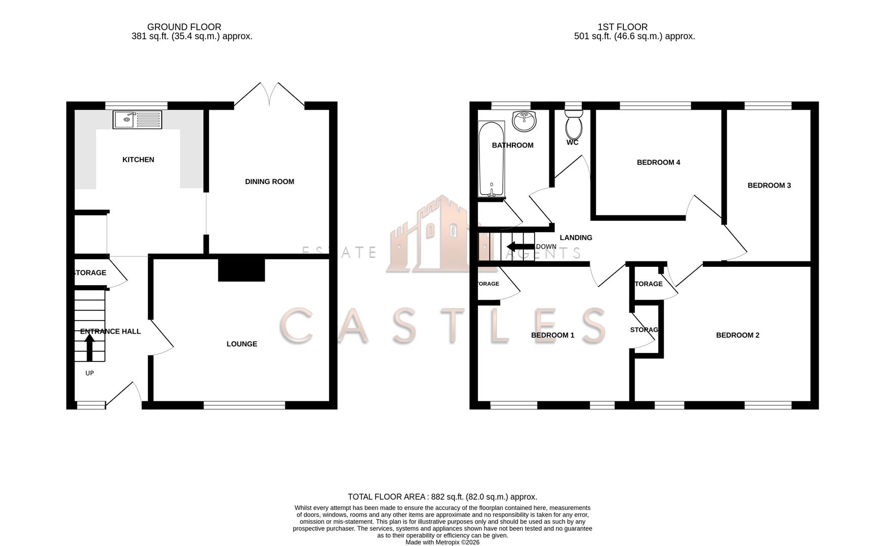 322, Allaway Avenue, Portsmouth floorplan