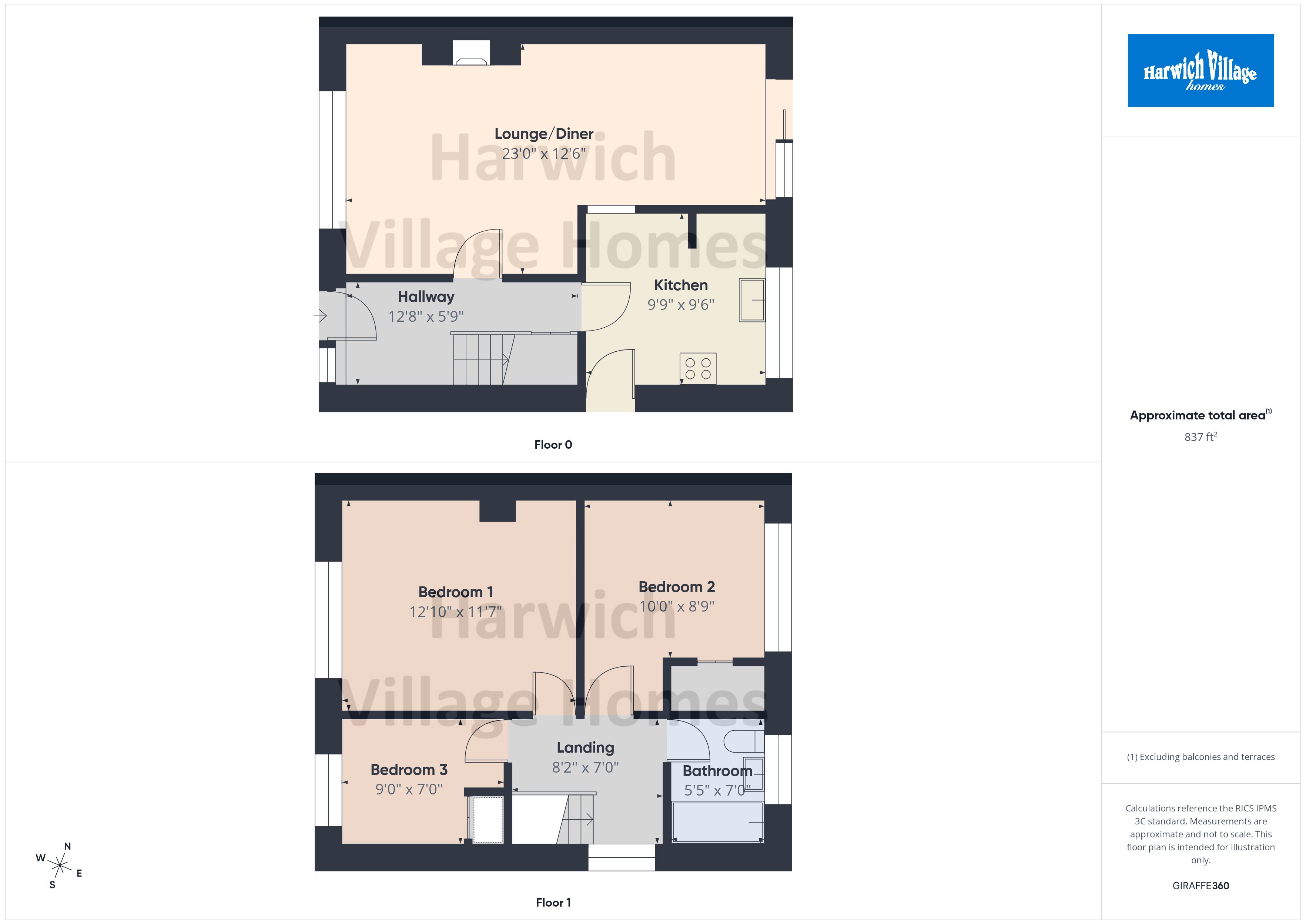 29, Ainger Road, Essex floorplan